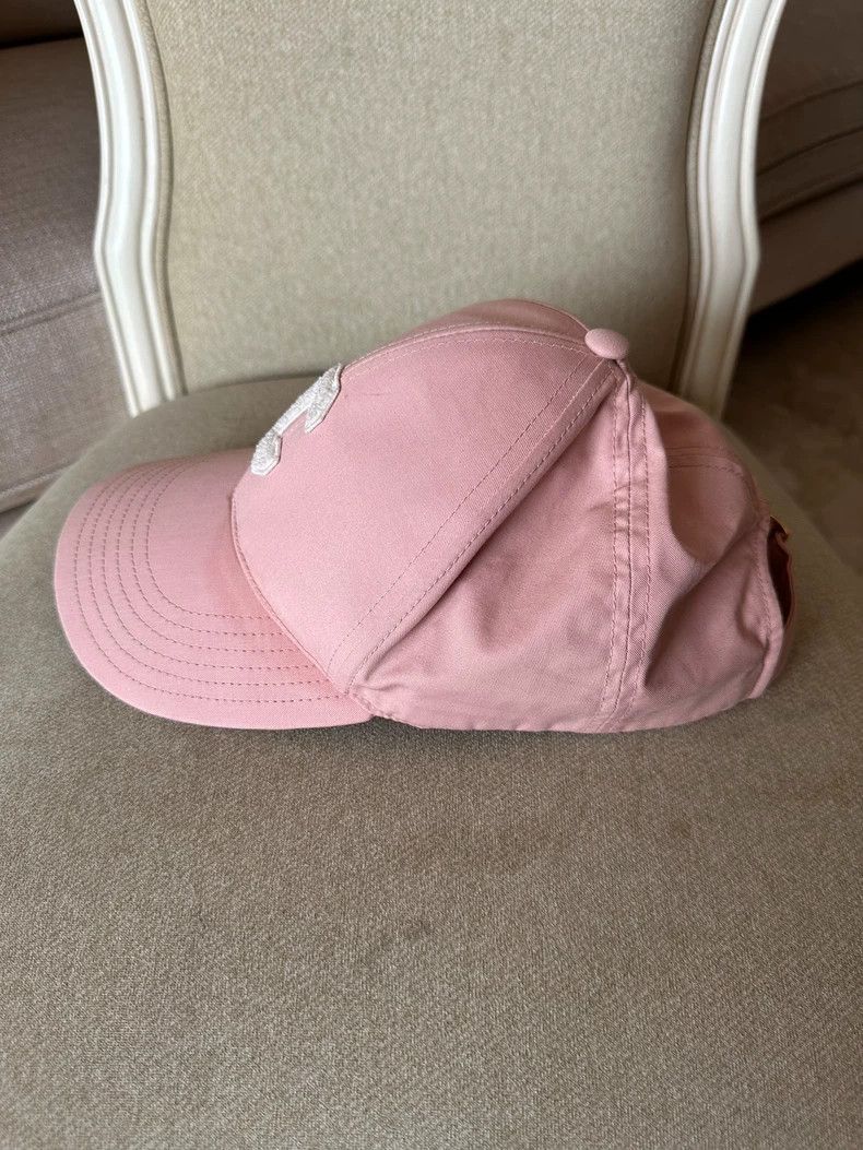Celine Pink Embroidered Baseball Cap Size ONE SIZE - 3 Thumbnail