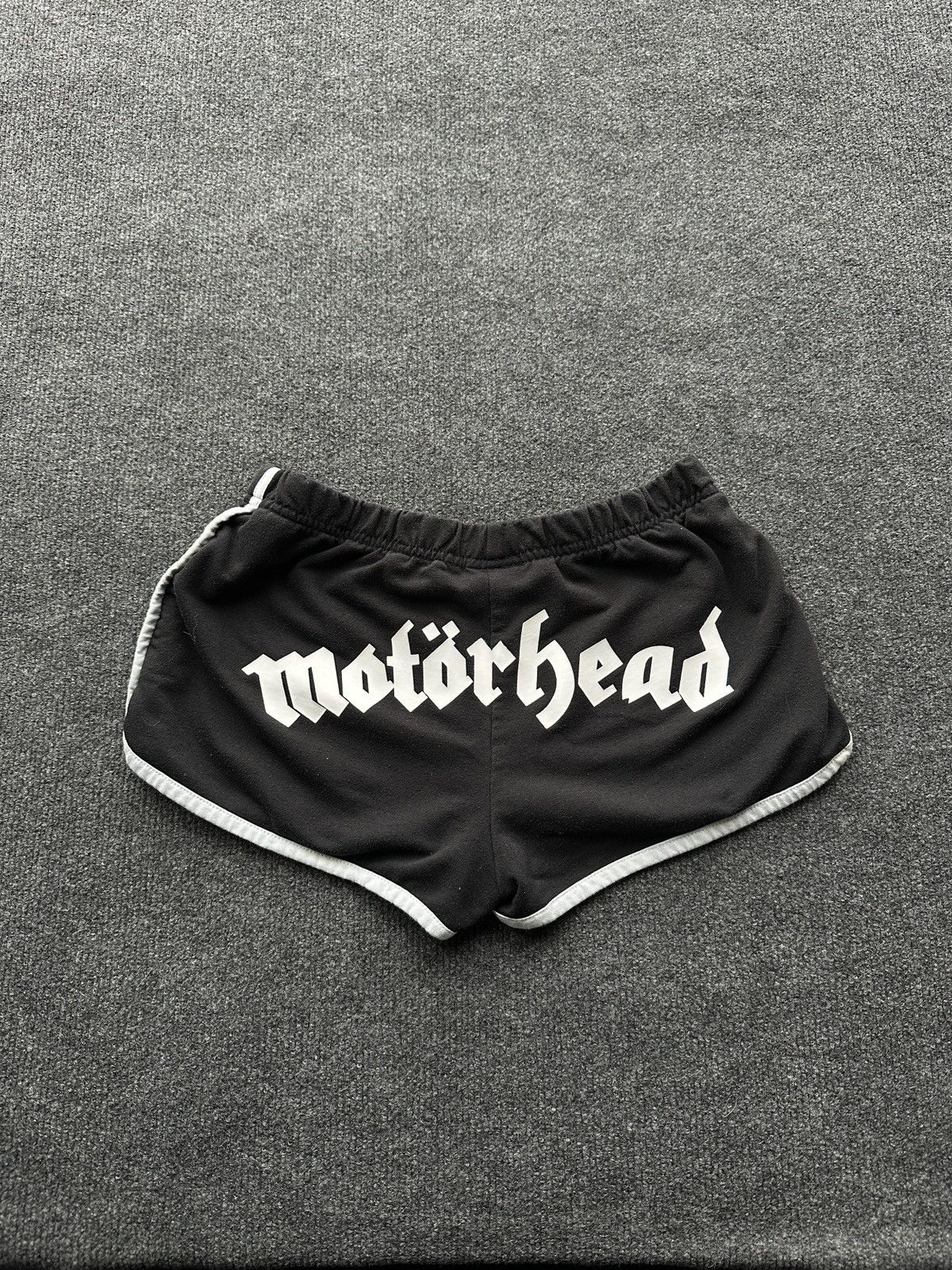 Other 🚨 MOTORHEAD BIG LOGO WOMEN SHORTS BLACK BAND ROCK METAL Size 25" / US 0 / IT 36 - 1 Thumbnail
