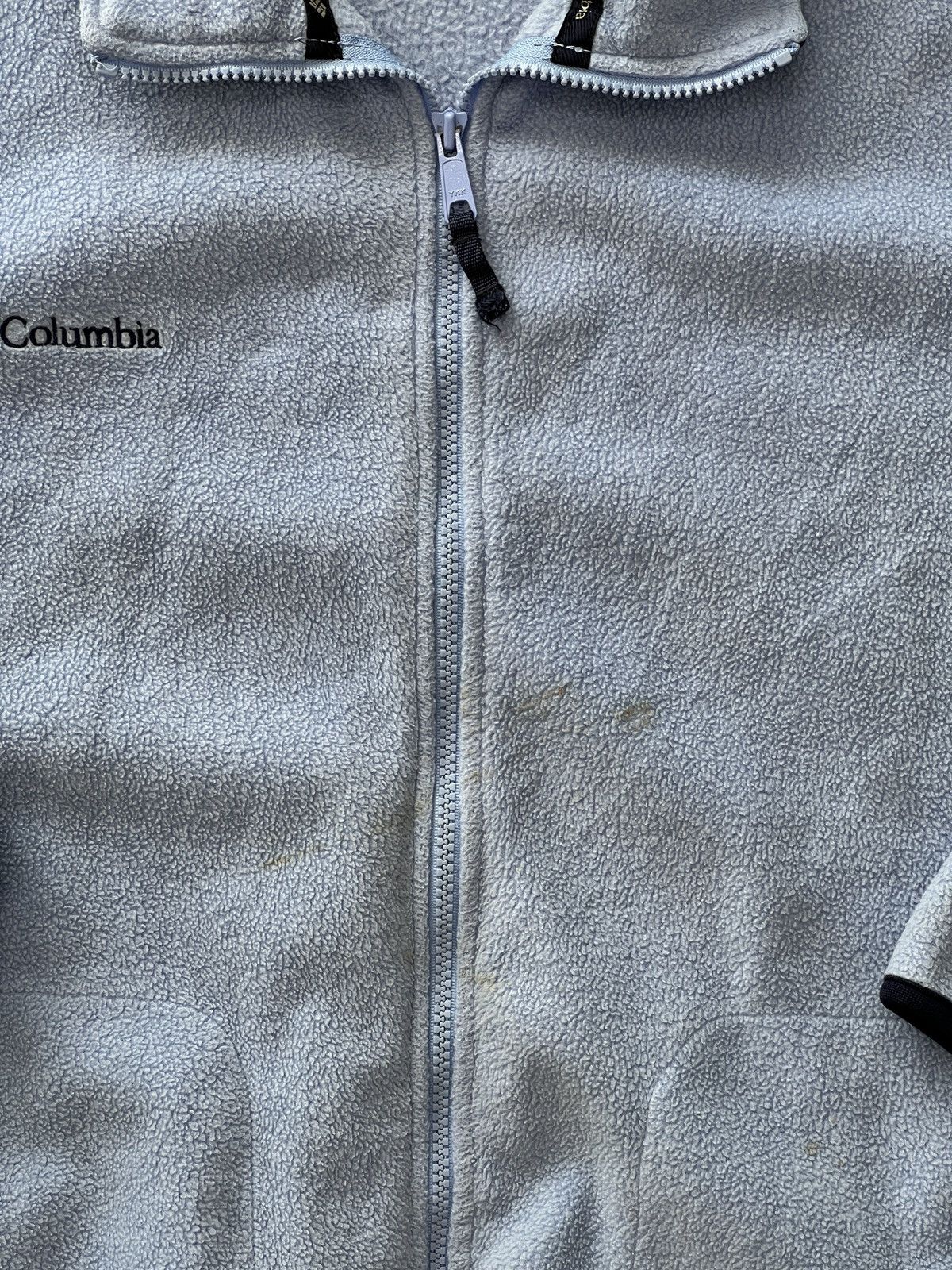 Columbia × Vintage Vintage 90s Columbia Blue Fleece Full Zip Jacket XL Size US XL / EU 56 / 4 - 5 Thumbnail