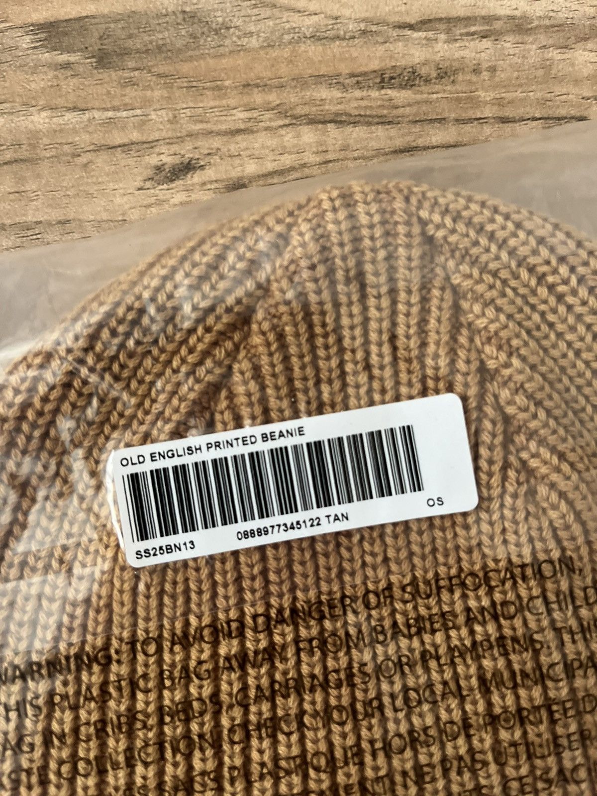 Supreme Supreme Old English Printed Beanie Size ONE SIZE - 4 Thumbnail