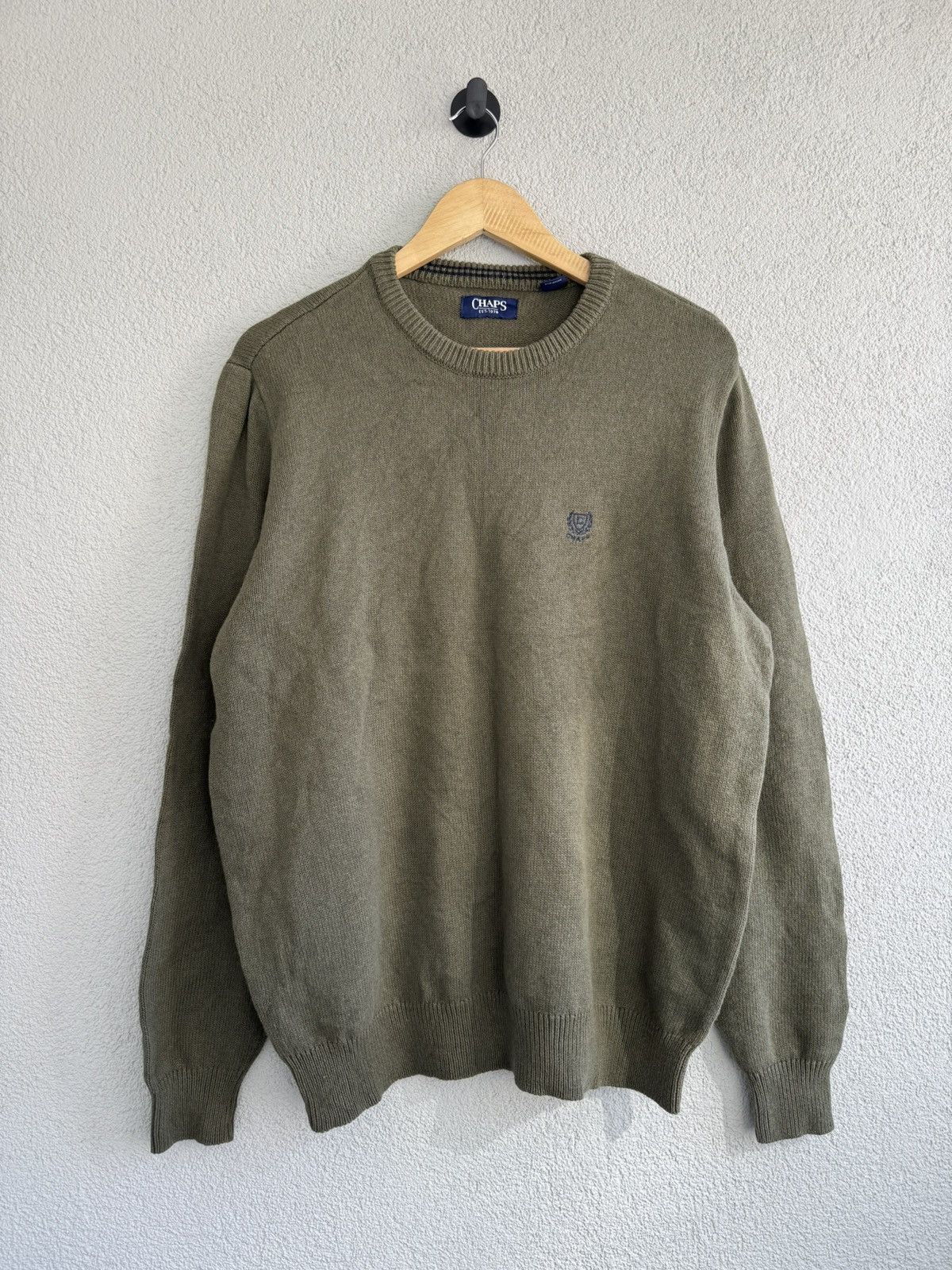 Chaps Chaps Crewneck Sweater Logo Size US XL / EU 56 / 4 - 1 Thumbnail