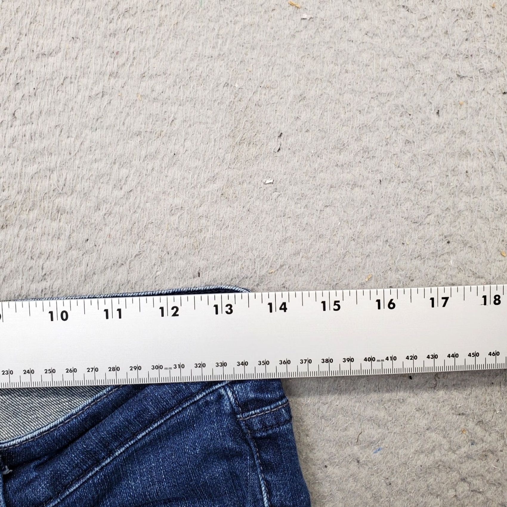 Levi's Levi's Skinny Jeans Womens Size 27 Navy Denim Mid Rise 5-Pocket Design Jeans Women Size 27" / US 4 / IT 40 - 5 Thumbnail
