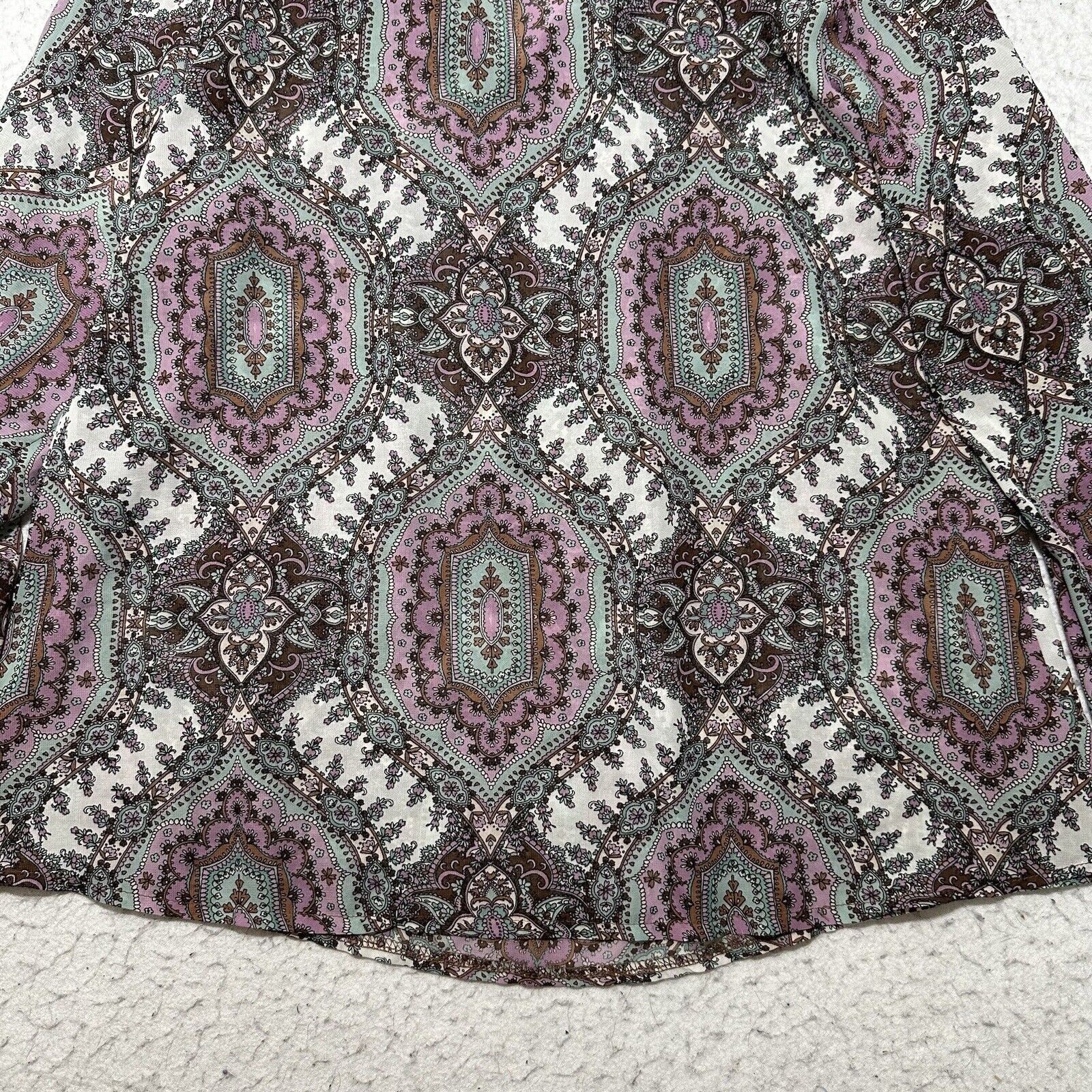 Wrangler Wrangler Large Lightweight Blouse Ornate Patterned Colorful Size L / US 10 / IT 46 - 11 Thumbnail