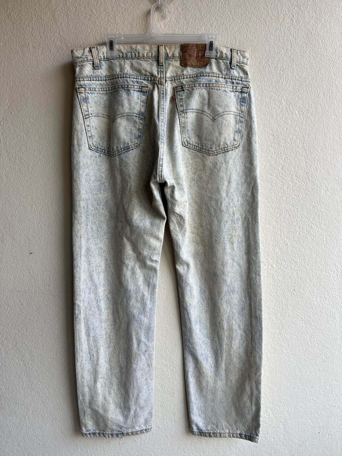 Levi's Dirty Mud Vintage Levi's 505 Stains Acid Wash Denim Jeans Size US 36 / EU 52 - 3 Thumbnail