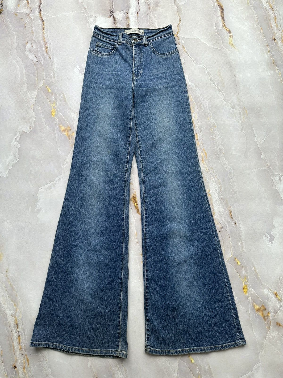 image of Avant Garde x Vintage Very Flared Jeans in Blue, Women's (Size 26)