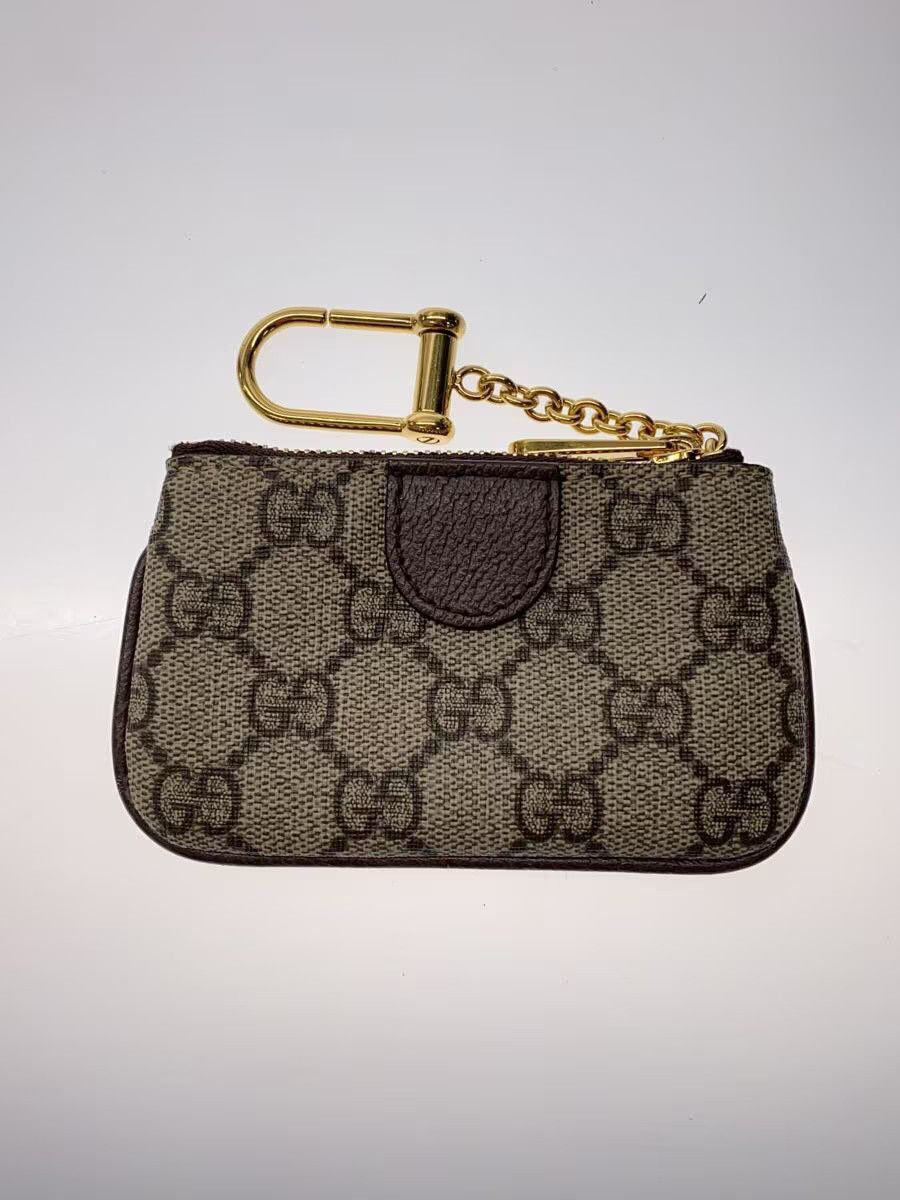 Gucci Gucci GG Monogram Ophidia Supreme Web Key Case Beige Size ONE SIZE - 2 Thumbnail