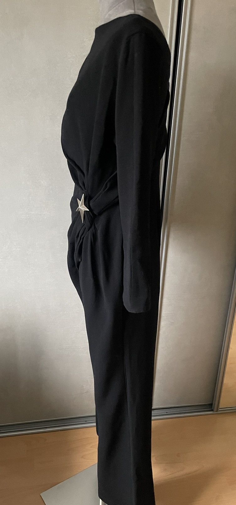 Thierry Mugler THIERRY MUGLER JUMPSUIT BLACK VINTAGE. Size 27" / US 4 / IT 40 - 4 Thumbnail