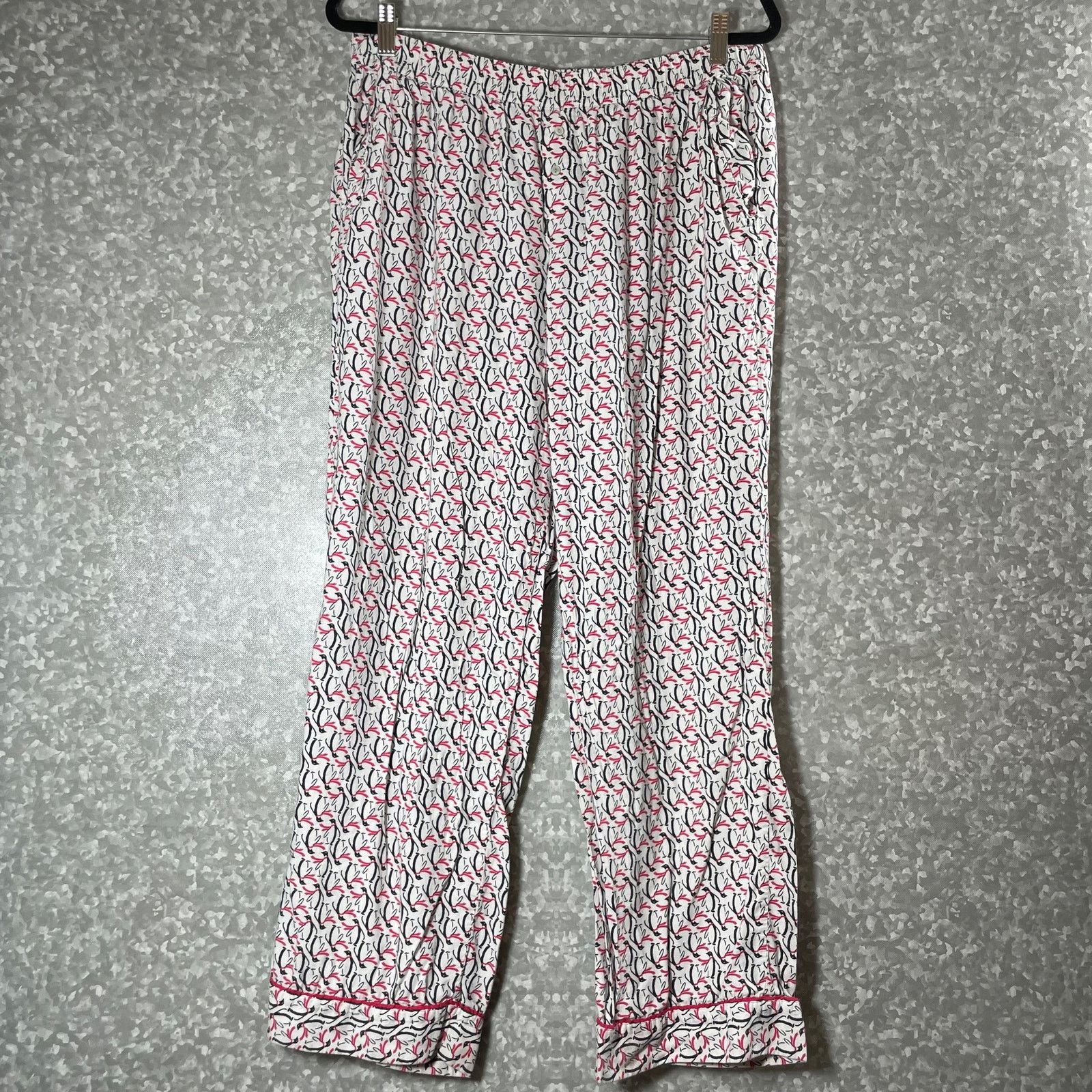 Victoria's Secret Victoria's Secret Penguin Flannel Pajama Pants - Size Large Size 34" / US 12 / IT 48 - 1 Thumbnail