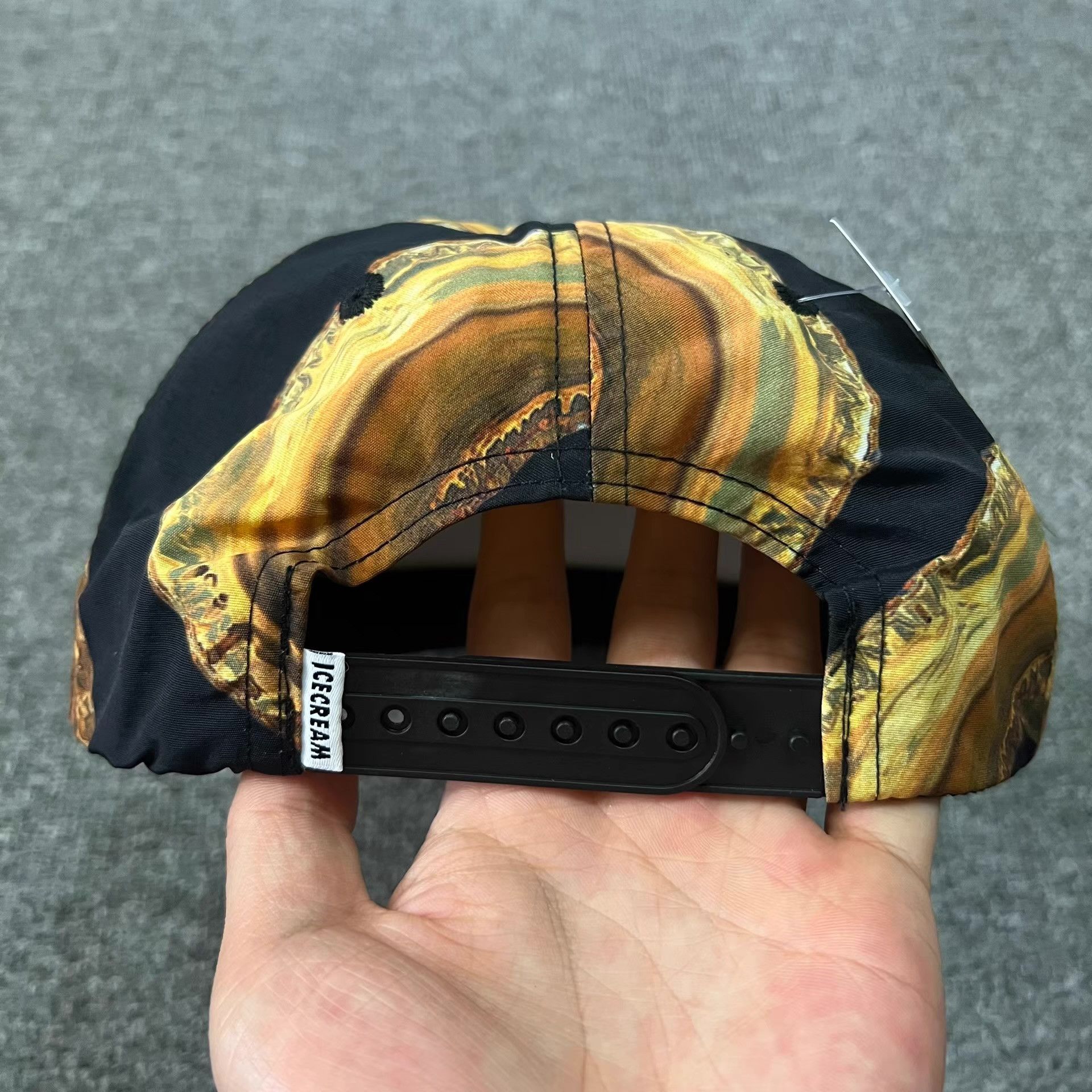 Billionaire Boys Club BBC ICECREAM Flying Dog Flat Brim Baseball Cap Q7 Size ONE SIZE - 7 Thumbnail
