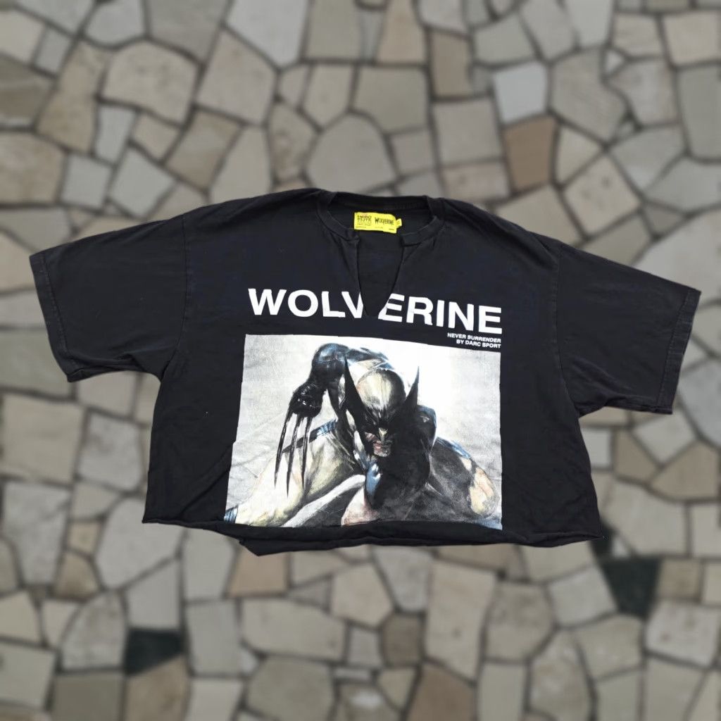 Darc Sport DARC SPORT Shirt XL Marvel Wolverine Black Hero Elite Series Cropped 164/1000 X-Men Graphic Print Mens Shirt Size US XL / EU 56 / 4 - 1 Thumbnail