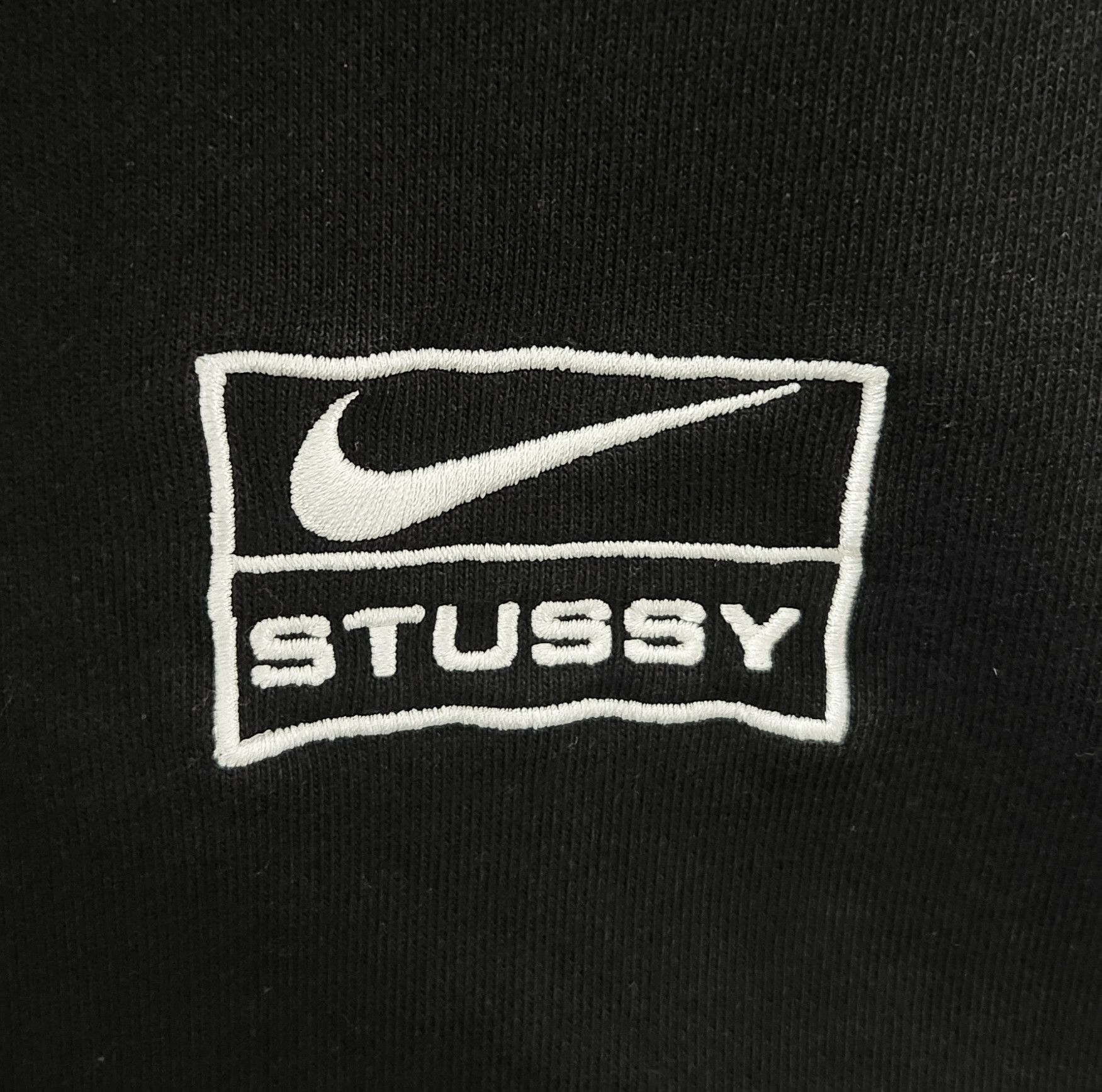 Nike × Stussy Stussy X Nike Fleece Sweatshirt Black FW23 Unisex Adult Smal Size US S / EU 44-46 / 1 - 6 Thumbnail