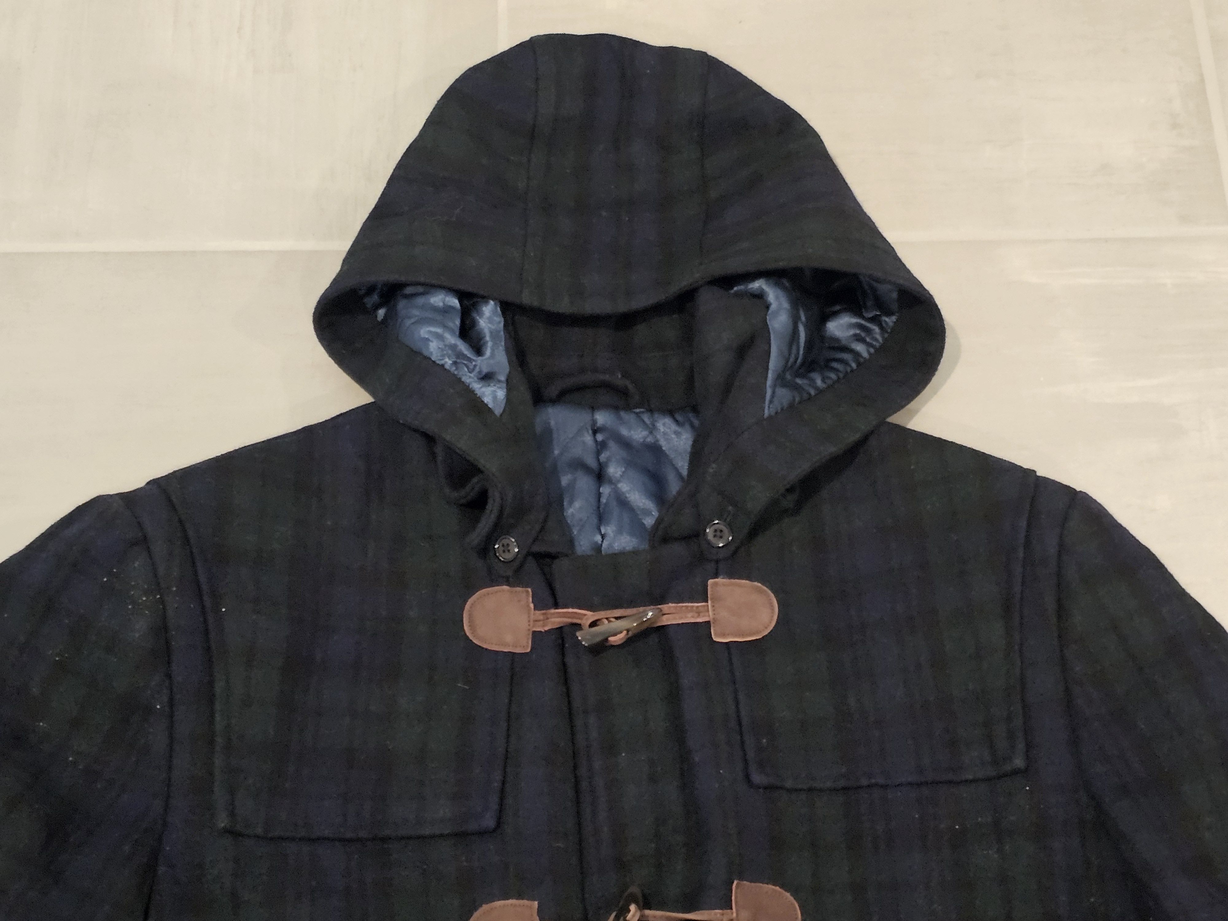 Ralph Lauren Vintage Men's Ralph Lauren Wool Pea Coat 2XL Size US XXL / EU 58 / 5 - 2 Thumbnail