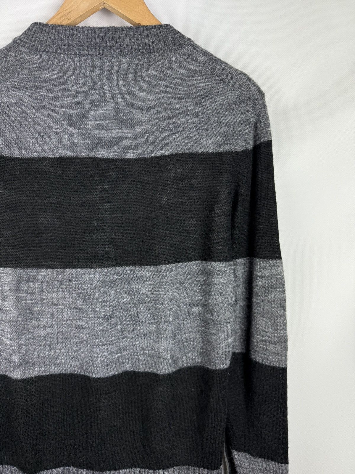 Dolce & Gabbana Dolce & Gabbana Avant-garde Striped Wool Sweater Pullover Size US M / EU 48-50 / 2 - 17 Thumbnail