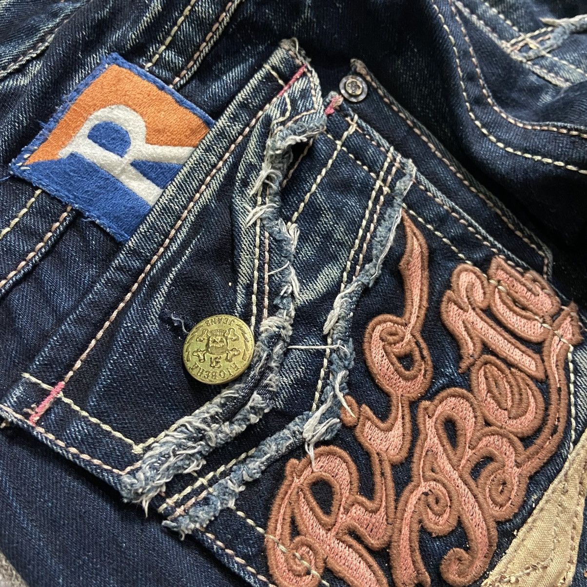 Tornado Mart RioBerra Japan Flare Jean Size US 26 / EU 42 - 5 Thumbnail