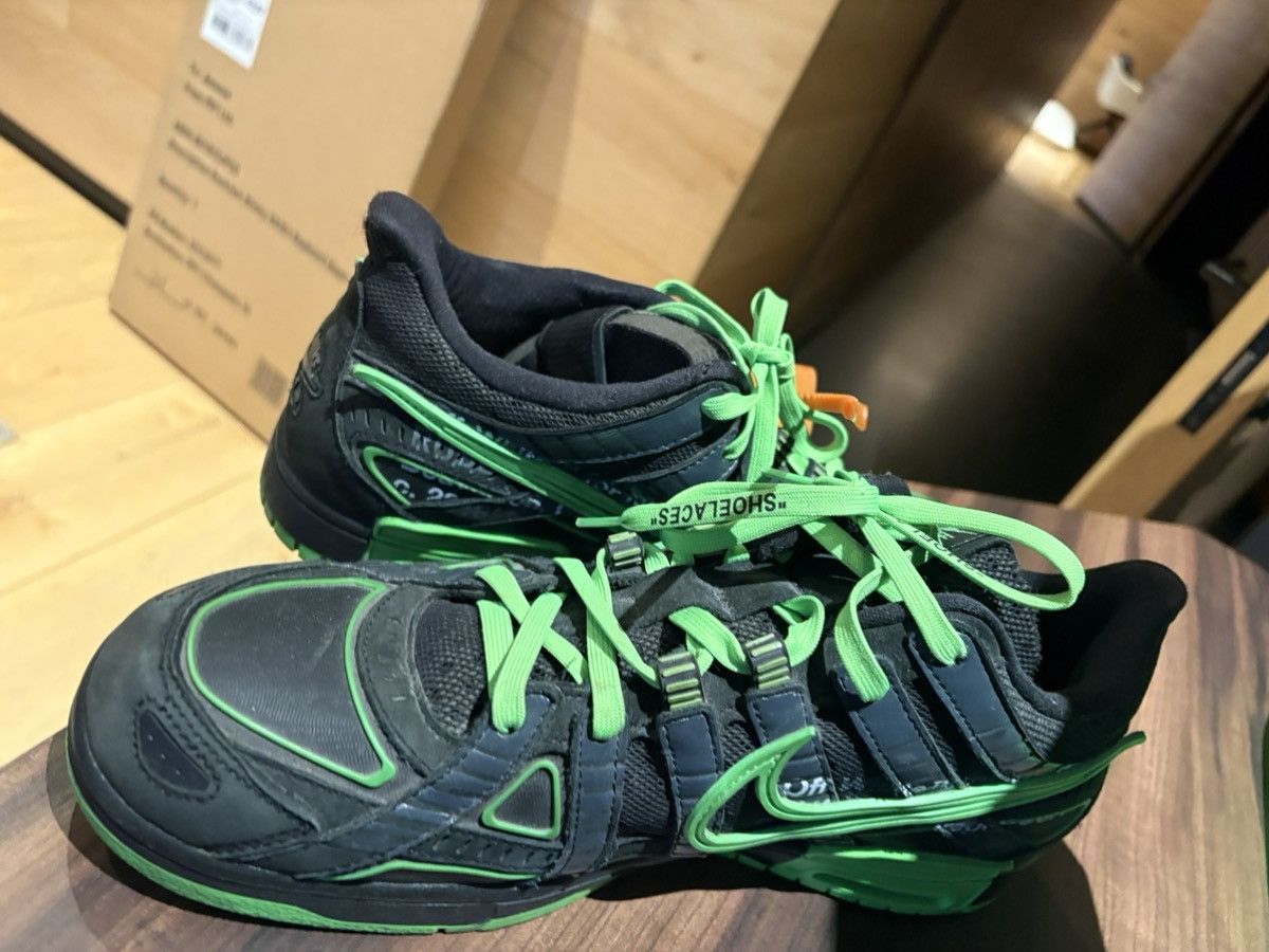 Nike × Off-White Off-White x Air Rubber Dunk 'Green Strike' Size US 12.5 / EU 45-46 - 12 Thumbnail