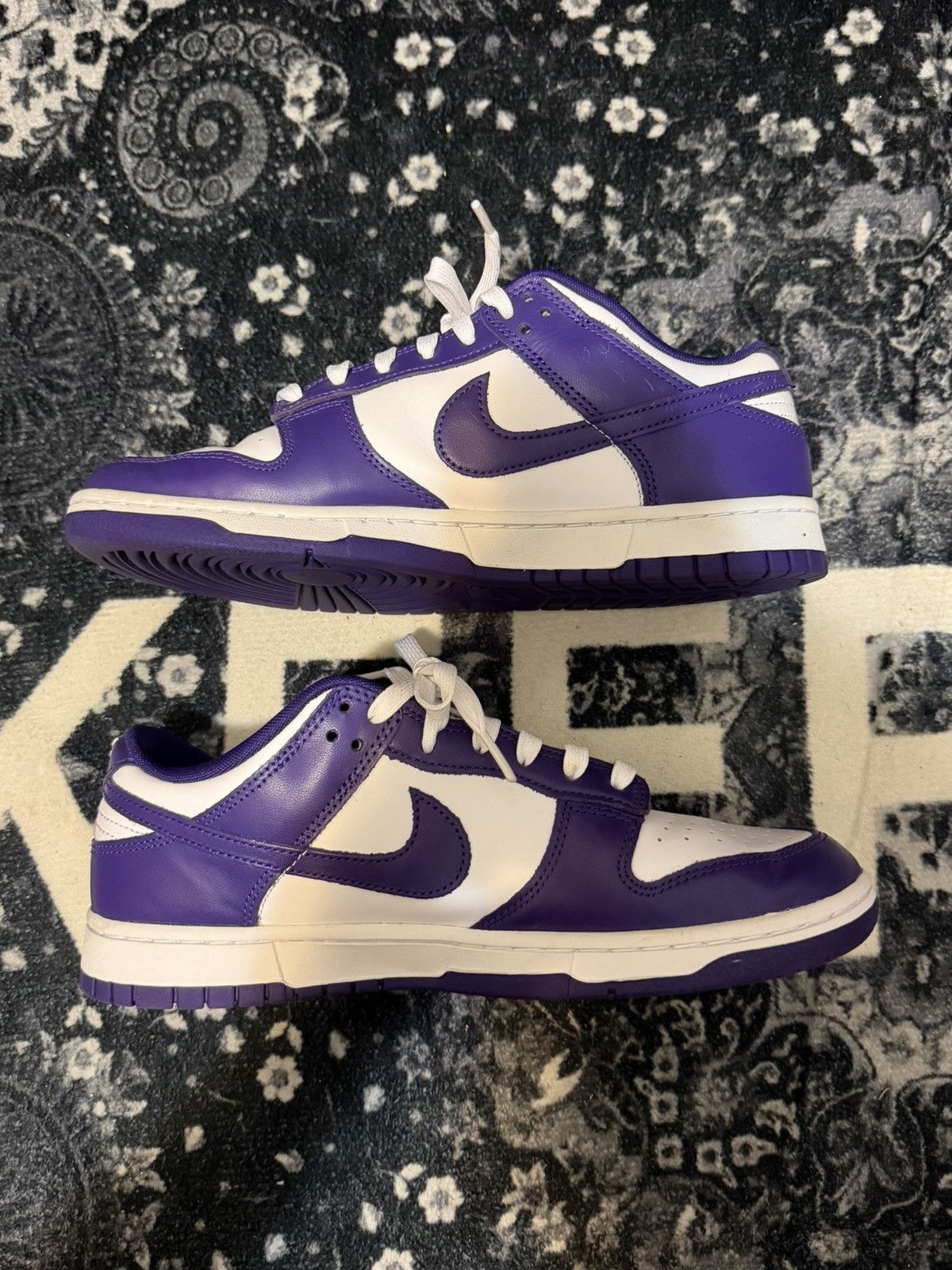 Nike NIKE DUNK LOW "CHAMPIONSHIP PURPLE" Size US 9.5 / EU 42-43 - 3 Thumbnail