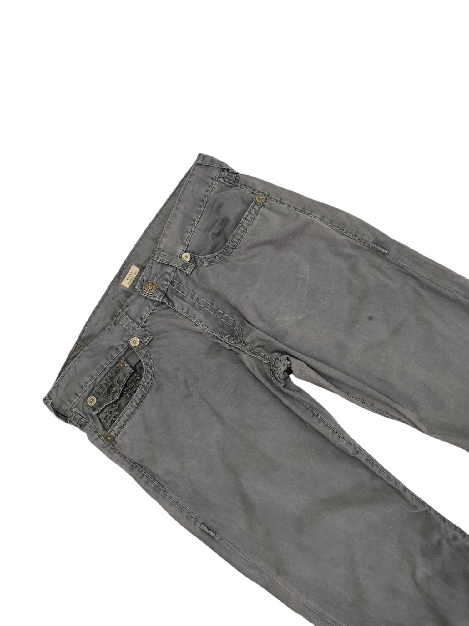 True Religion Vtg True Religion Ricky Relaxed Straight Pant Y2k Streetwear Size US 36 / EU 52 - 14 Thumbnail