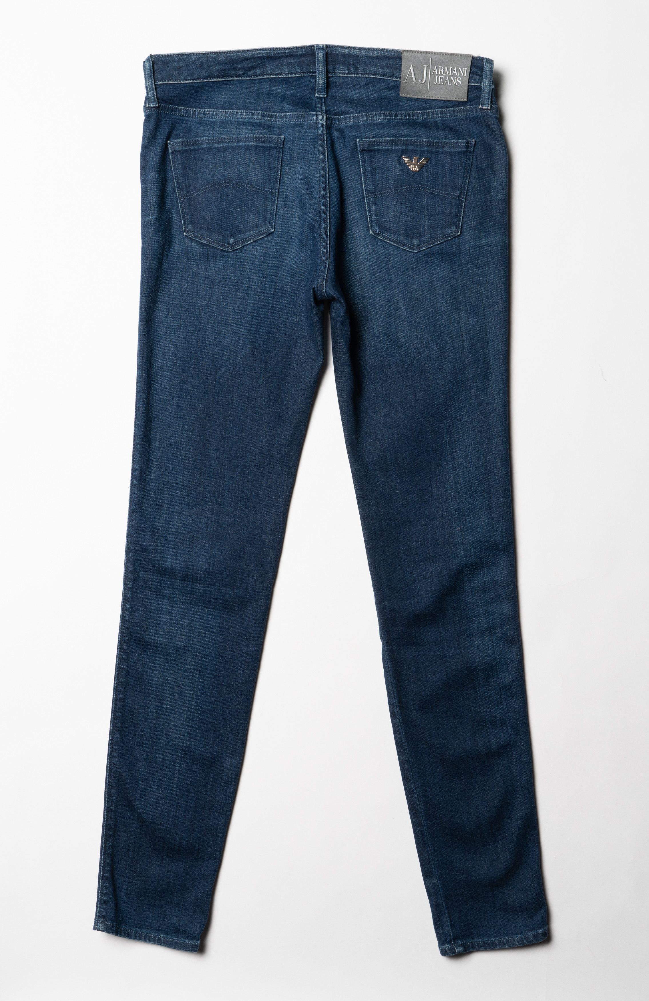 Armani 🔴 ARMANI JEANS Blue Denim Jeans Size 28" / US 6 / IT 42 - 10 Thumbnail