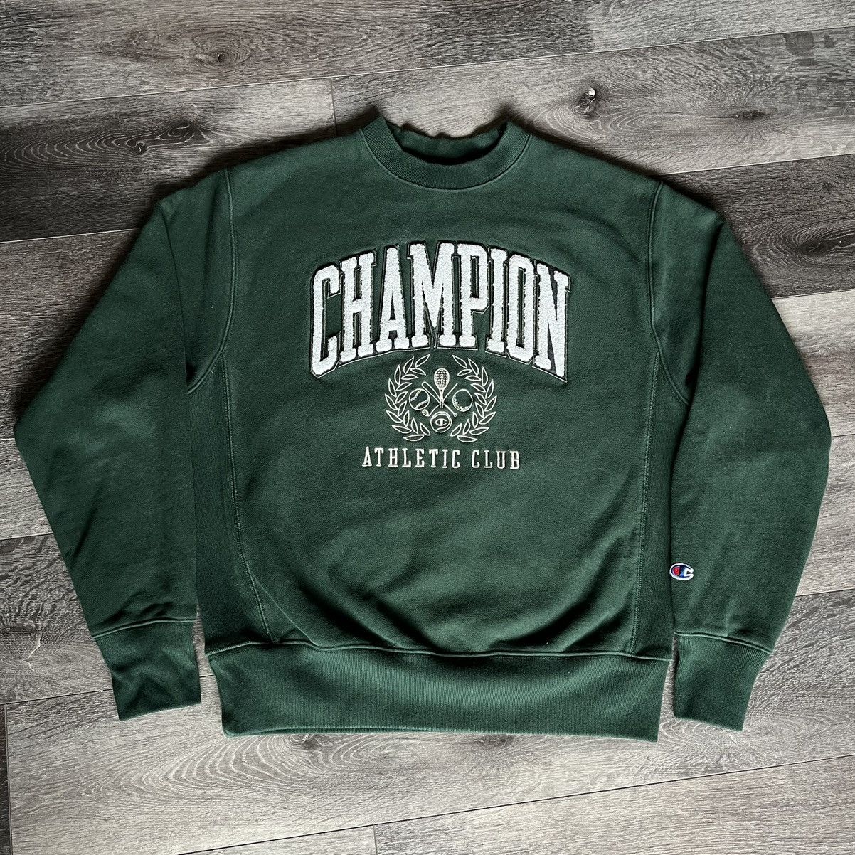 Champion × Vintage Champion PacSun Athletic Club Crest Logo Crewneck Sweatshirt Size US M / EU 48-50 / 2 - 1 Thumbnail