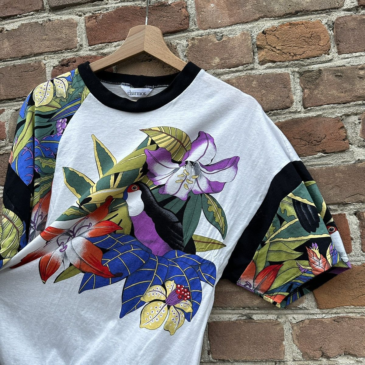 Other Vintage Graphic T-Shirt Women Flora Flowers Fauna Tee M Size M / US 6-8 / IT 42-44 - 3 Thumbnail