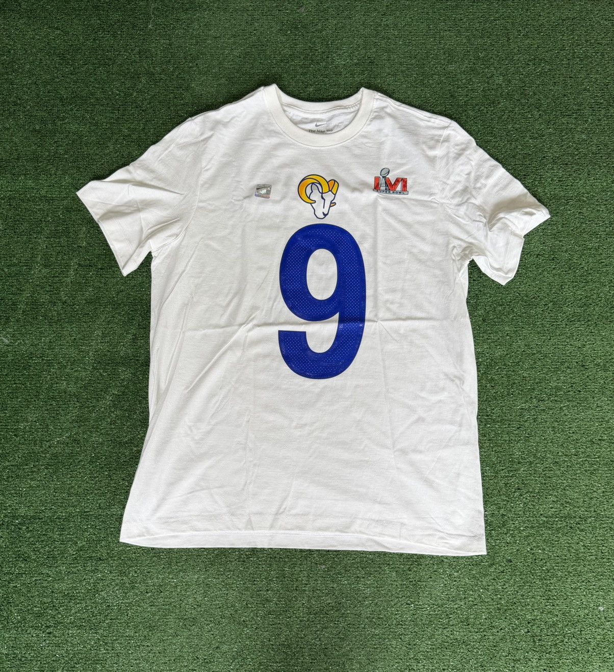 Nike Los Angeles Rams Nike Matthew stafford #9 super bowl LVI Size US L / EU 52-54 / 3 - 1 Thumbnail