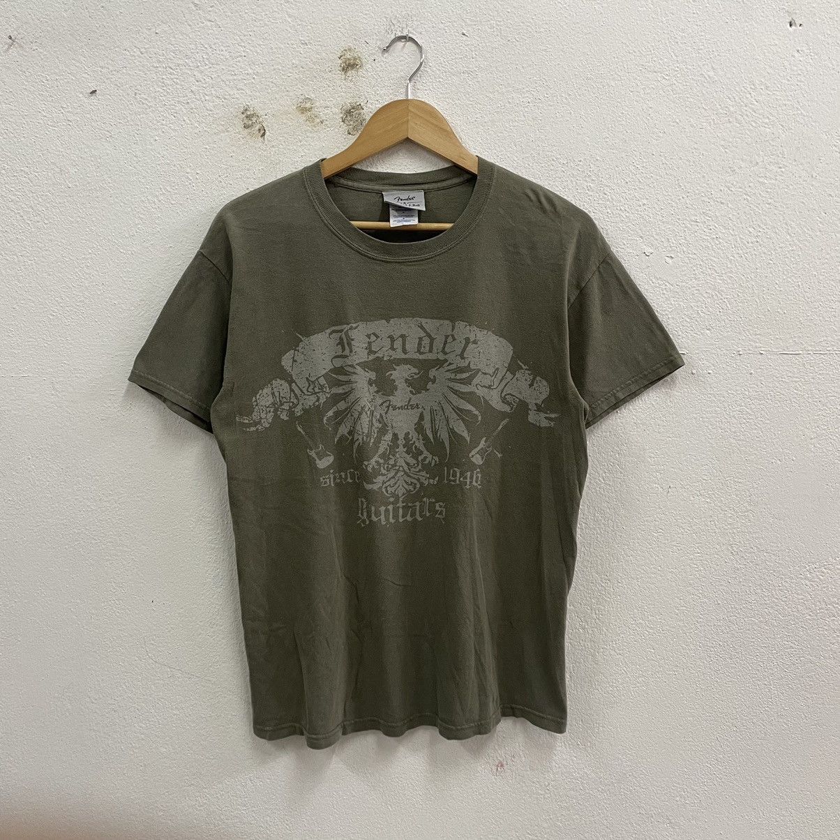 Fender × Vintage 🔥Vintage FENDER Big Logo Rock N Roll Promo Music Guitar Tee Size US M / EU 48-50 / 2 - 1 Thumbnail