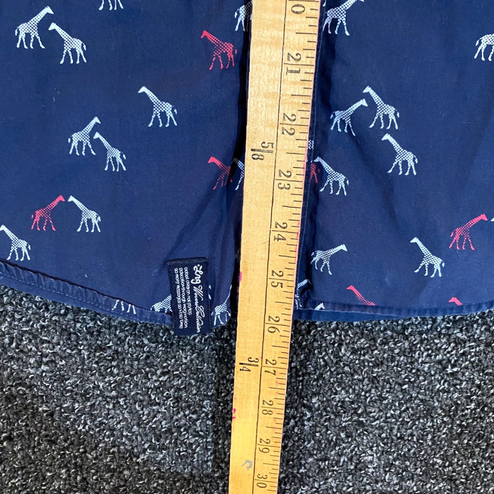 Vintage VINTAGE Lifted Research Group LRG Shirt Mens Large Short Sleeve Button Up Outdoor Giraffe Animals Blue Size US L / EU 52-54 / 3 - 4 Thumbnail