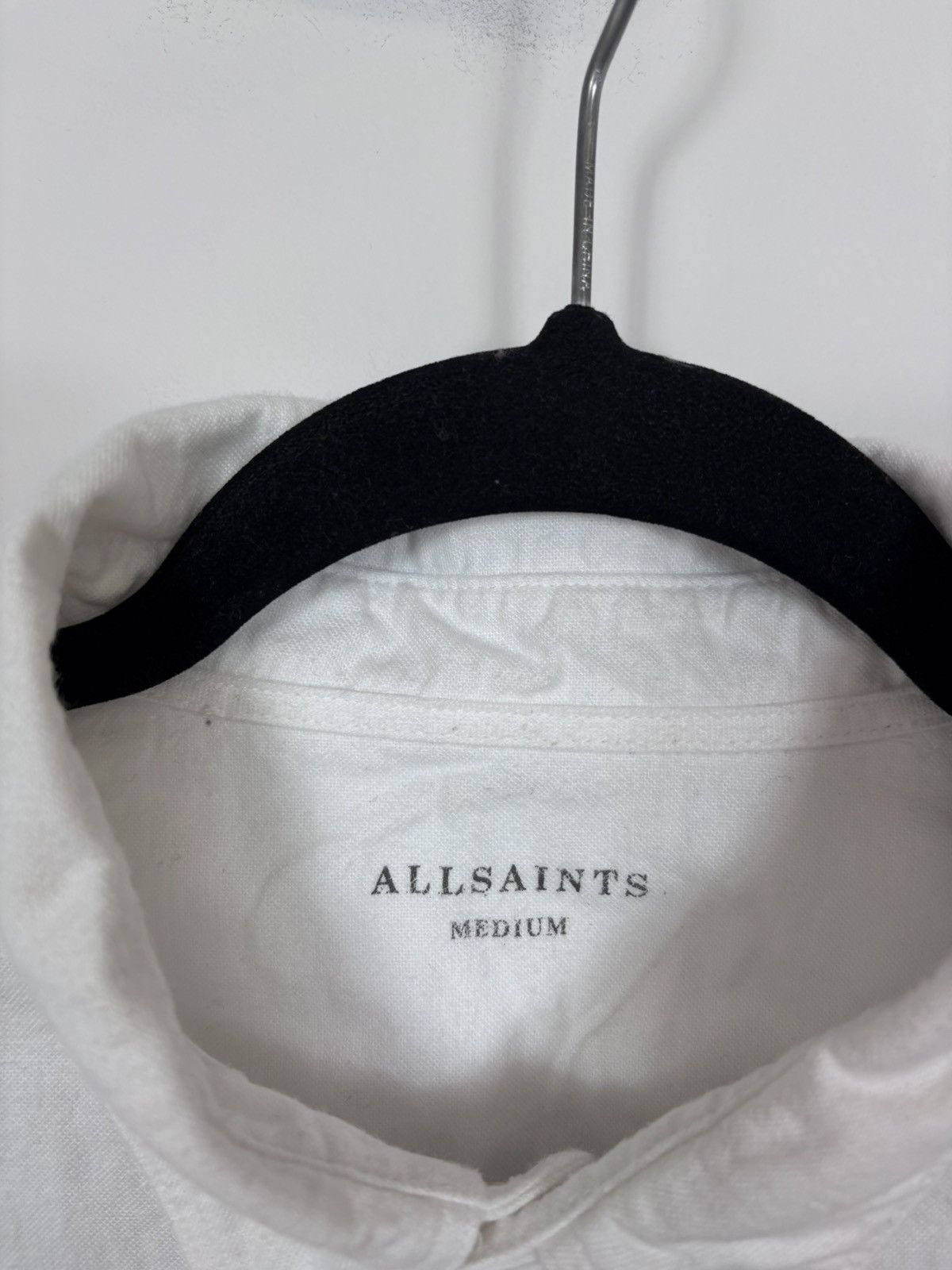 Allsaints AllSaints Men’s Hungtingdon SS Shirt Short Sleeve White Size US M / EU 48-50 / 2 - 12 Thumbnail