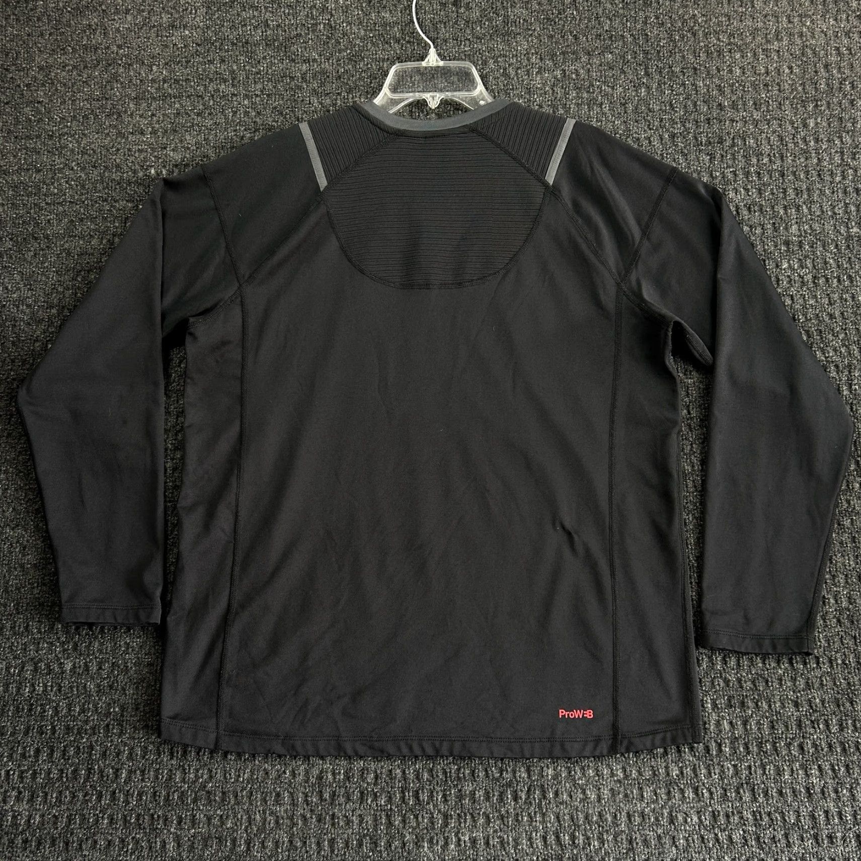 Spyder Spyder Active Long Sleeve Shirt Mens Black M Active Moisture Wicking Outdoors Gorpcore Shirt Mens Size US M / EU 48-50 / 2 - 2 Thumbnail