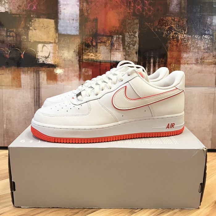 Nike 2023 Nike Air Force 1 Low '07 LV8 White / Picante Red AF1 | Grailed