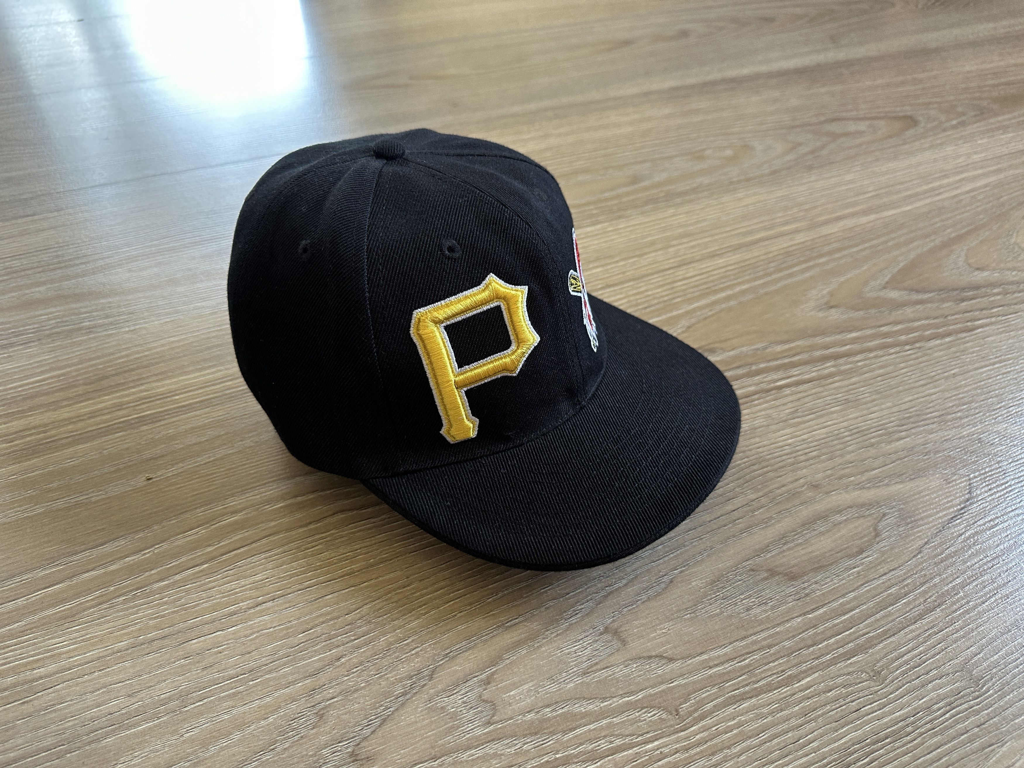 New Era × Vintage Rare New Era Pittsburgh Pirates Embroidered Logo Snapback Size ONE SIZE - 6 Thumbnail