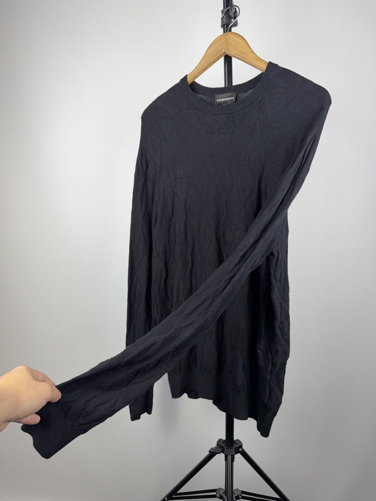 Emporio Armani Luxury Designer Retro Style Emporio Armani Sweater Size US M / EU 48-50 / 2 - 3 Thumbnail