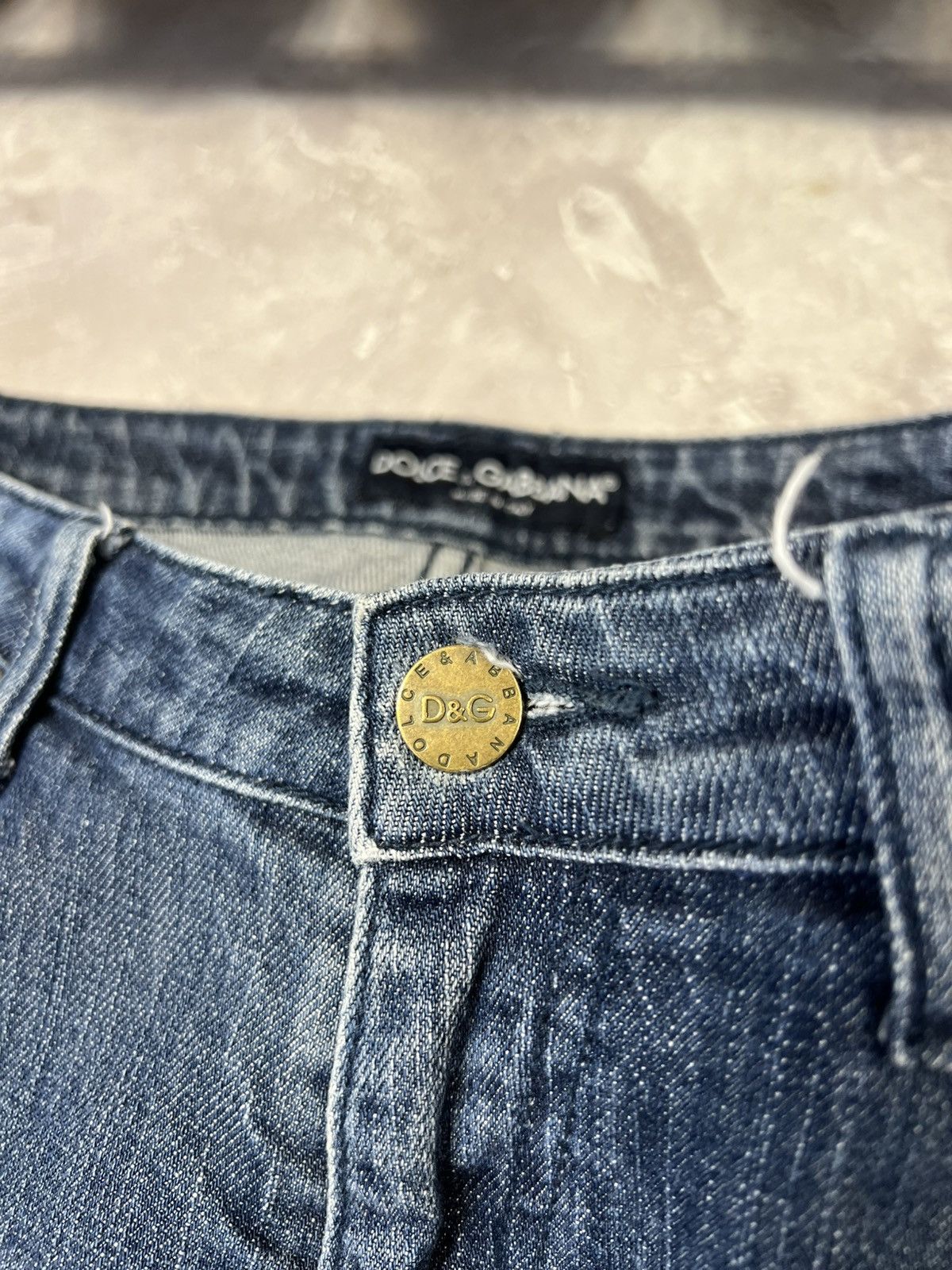 Dolce & Gabbana × Vintage Vintage Dolce Gabbana Y2k Jeans Size 30" / US 8 / IT 44 - 7 Thumbnail
