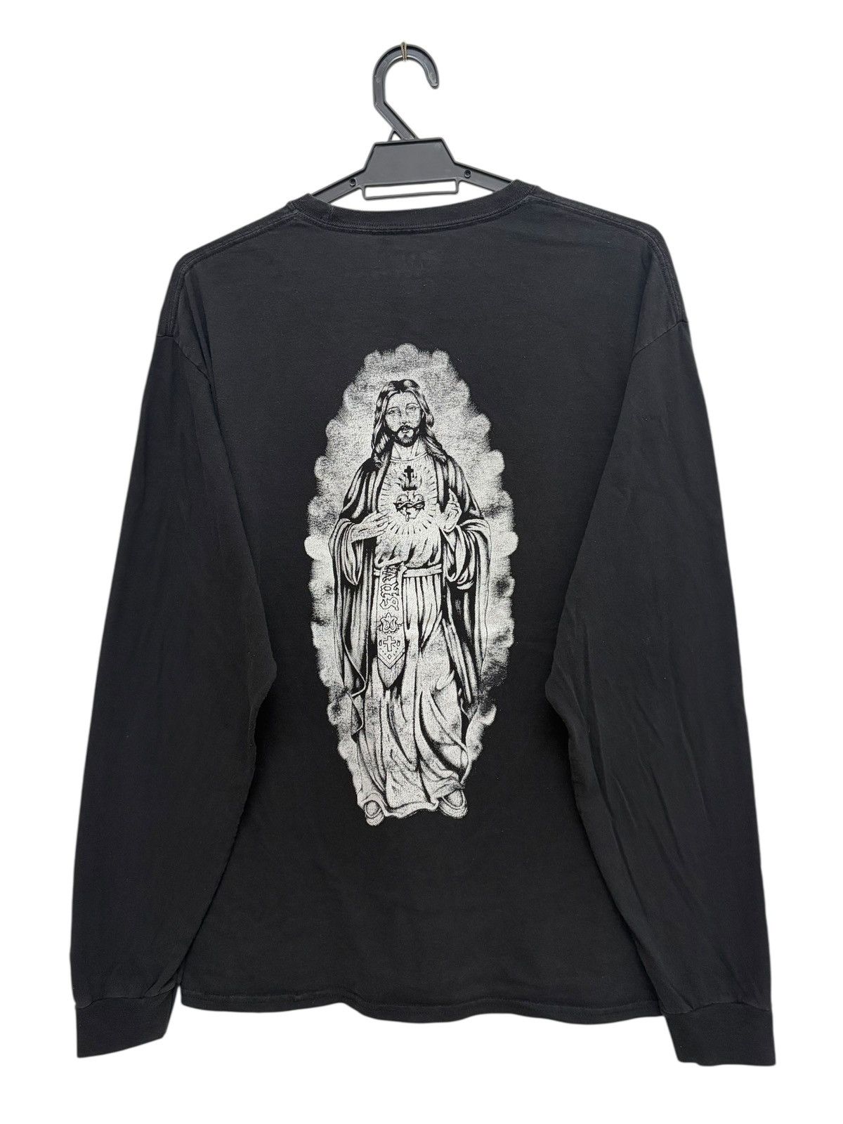 Champion DOPE 🔥 SRVNTZ BIG BACK THE SACRED HEART JESUS GRAPHICAL TEE Size US L / EU 52-54 / 3 - 2 Thumbnail