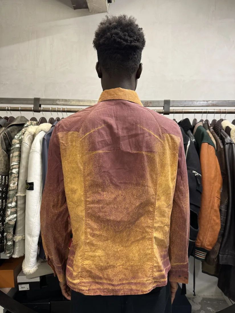 Designer × Roberto Cavalli × Vintage SS2004 Cavalli Sunset Purple & Orange Vitality Shirt Size US XS / EU 42 / 0 - 2 Thumbnail