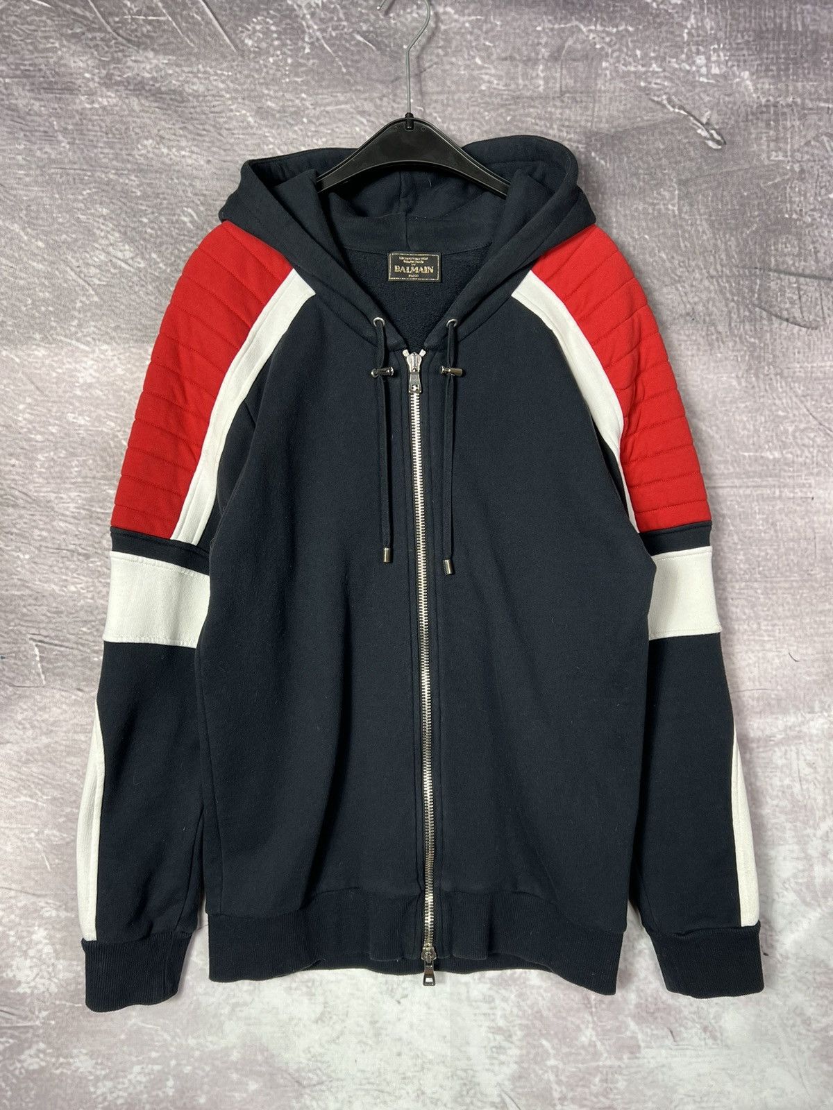 Balmain Balmain Biker’s Zip Hoodie Size US L / EU 52-54 / 3 - 2 Thumbnail