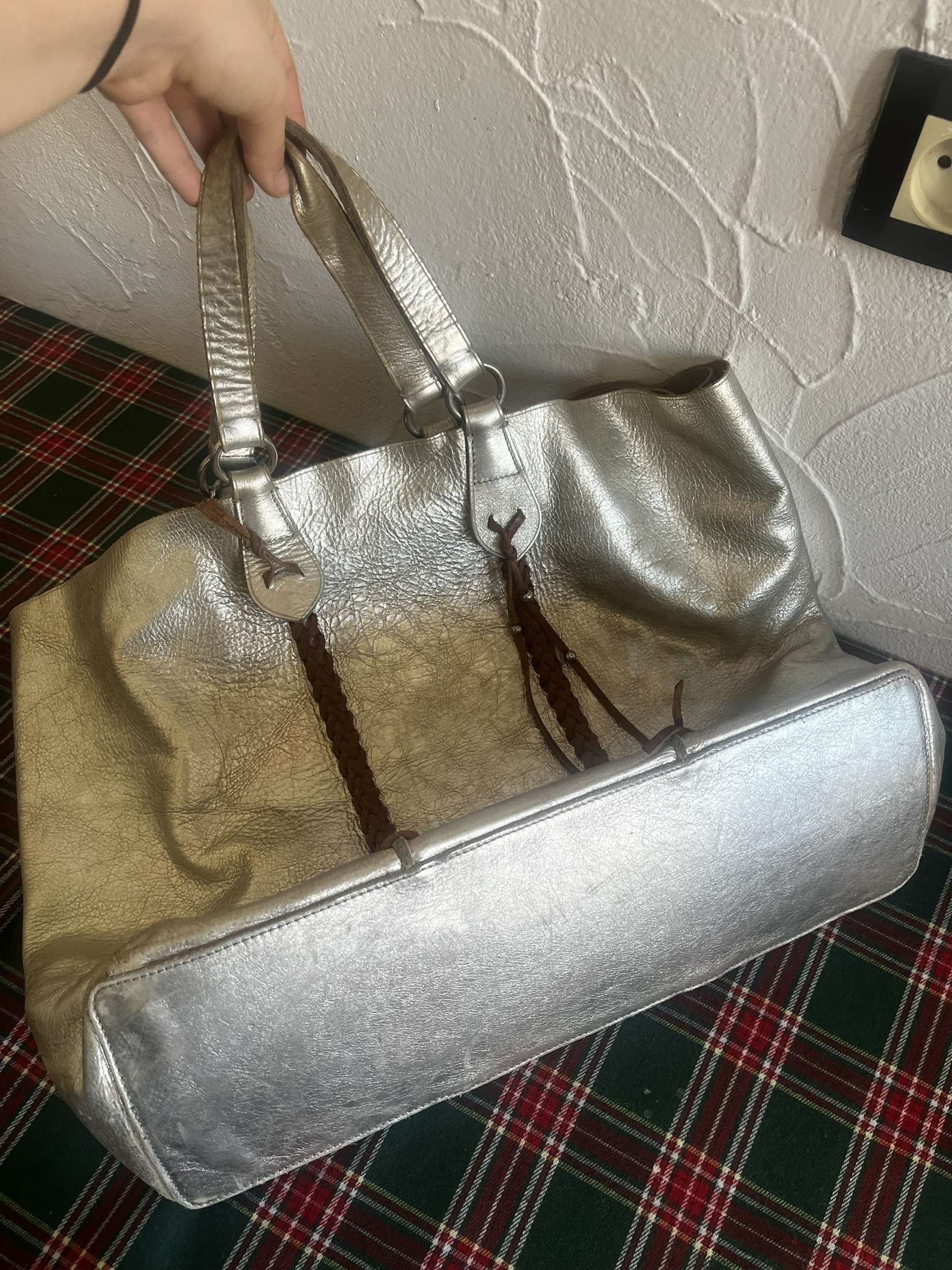 Ralph Lauren Purple Label Ralph Lauren silver bag spring-summer 2011 Size ONE SIZE - 4 Thumbnail