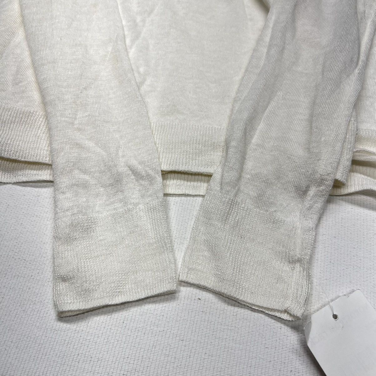 Theory NEW Theory Cardigan Sweater White Linen Drape Billey Riflex Size S / US 4 / IT 40 - 13 Thumbnail