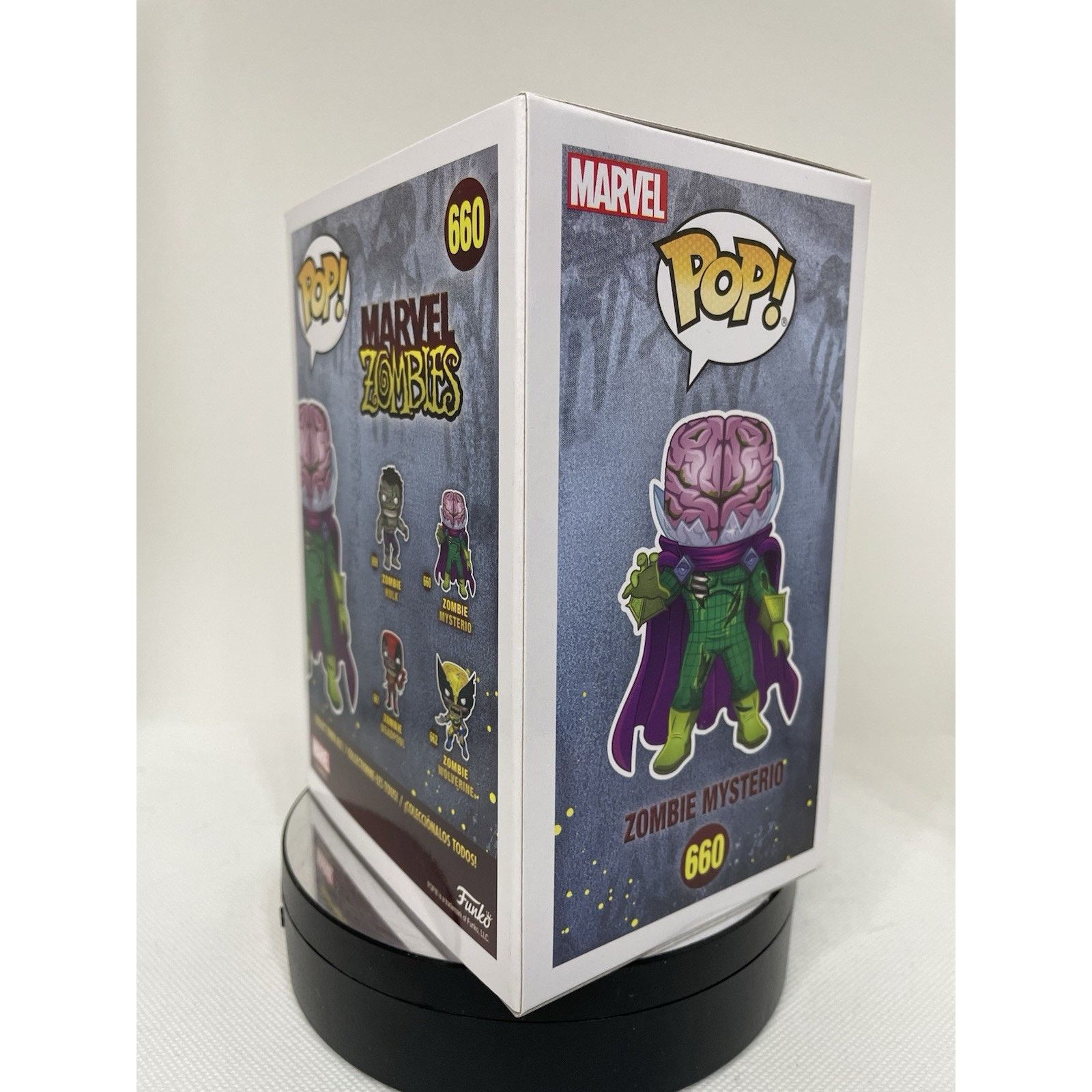 Marvel Comics Funko Pop Mysterio GITDWalmart Exclusive 660 Size ONE SIZE - 6 Thumbnail