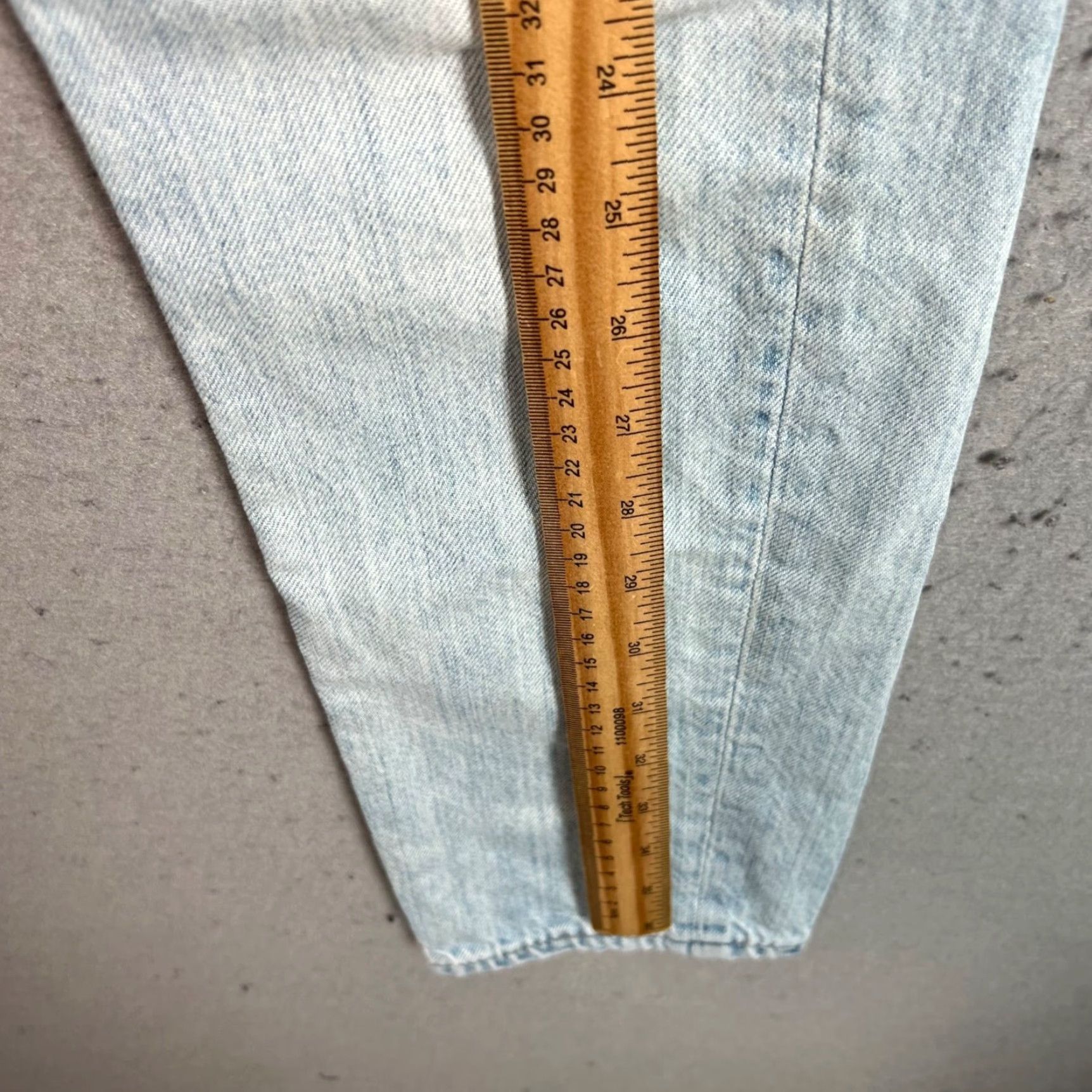 Madewell VINTAGE Madewell Jeans Womens The Perfect Summer 24 Light Wash Tapered Leg 100% Cotton Blue Size 42" / US 20 - 7 Thumbnail