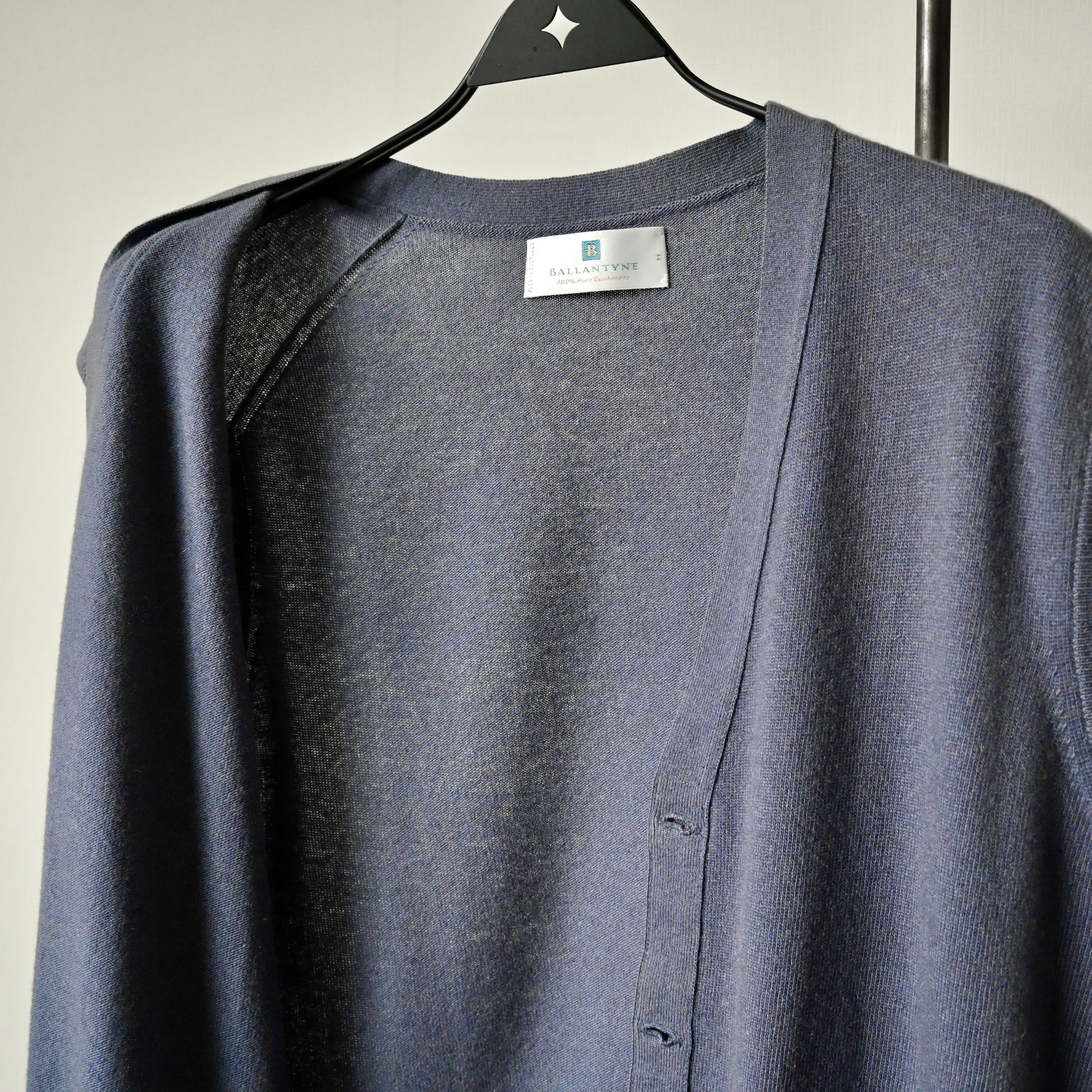 Ballantyne Ballantyne cashmere button-up knit vest made in Scotland, 42 Size US L / EU 52-54 / 3 - 7 Thumbnail