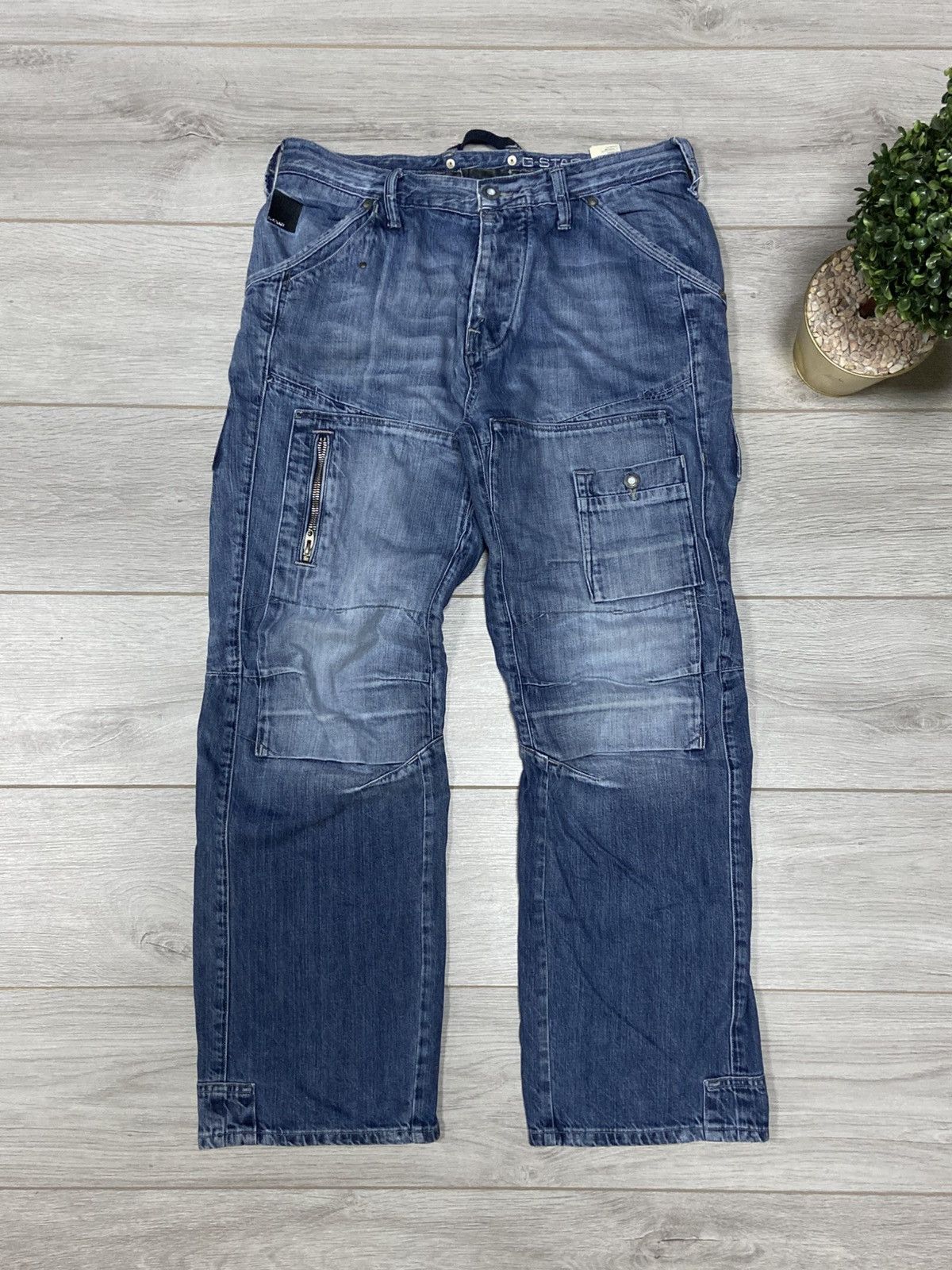 G-Star G star RAW vintage wide jeans Size US 34 / EU 50 - 1 Thumbnail