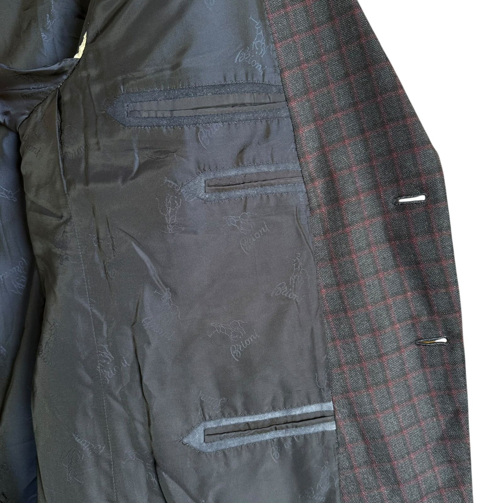 Brioni Brioni Blazer Two Button Closure Wool Notch Lapels Size 48R Size US M / EU 48-50 / 2 - 8 Thumbnail
