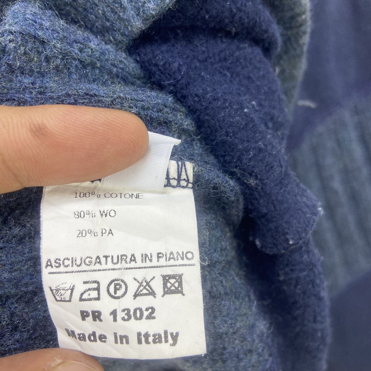 Paciotti 4US Cesare Paciotti Knit Half Zipper Sweater Size US S / EU 44-46 / 1 - 16 Thumbnail