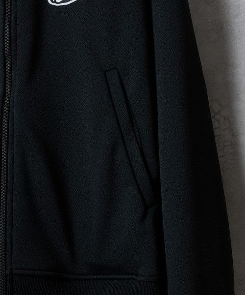 Number (N)ine NUMBER (N)INE 2P SKULL WAPPEN JERSEY STAND TRACK JACKET 3 Size US L / EU 52-54 / 3 - 16 Thumbnail