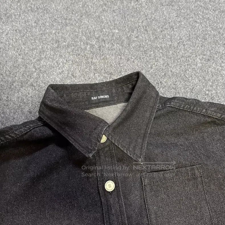 Raf Simons Raf Simons 15ss leather shirt S silhouette shirt Size US S / EU 44-46 / 1 - 3 Thumbnail