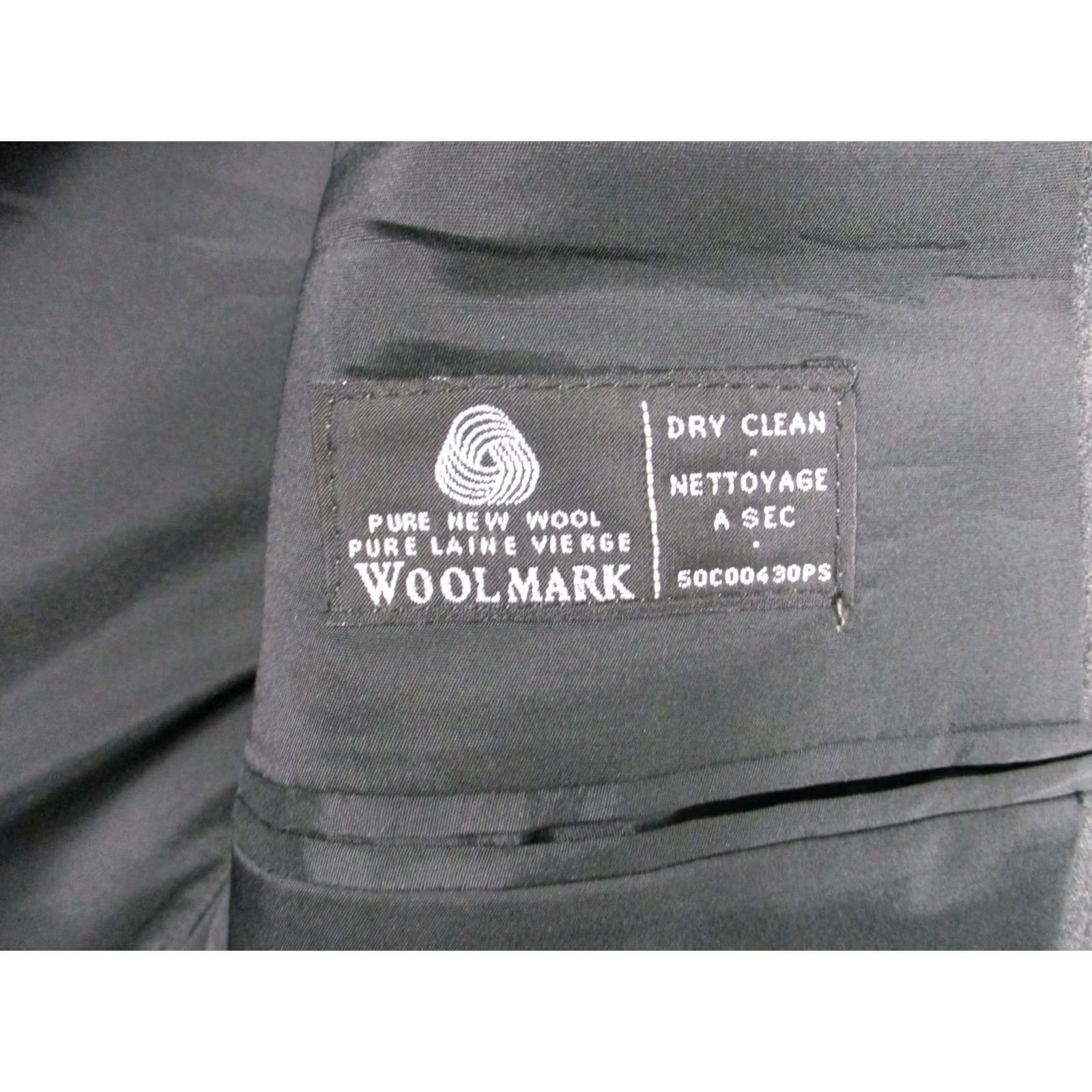 Ralph Lauren Lauren Ralph Jacket Mens 40 Gray Suit 40R Wool Two Button Made Canada Size 40R - 6 Thumbnail