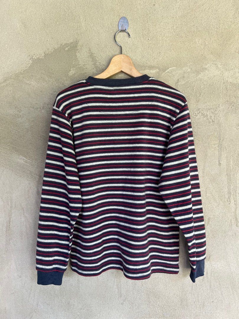 Hang Ten Vintage Hang ten Striped Design Sweatshirt Size US M / EU 48-50 / 2 - 6 Thumbnail