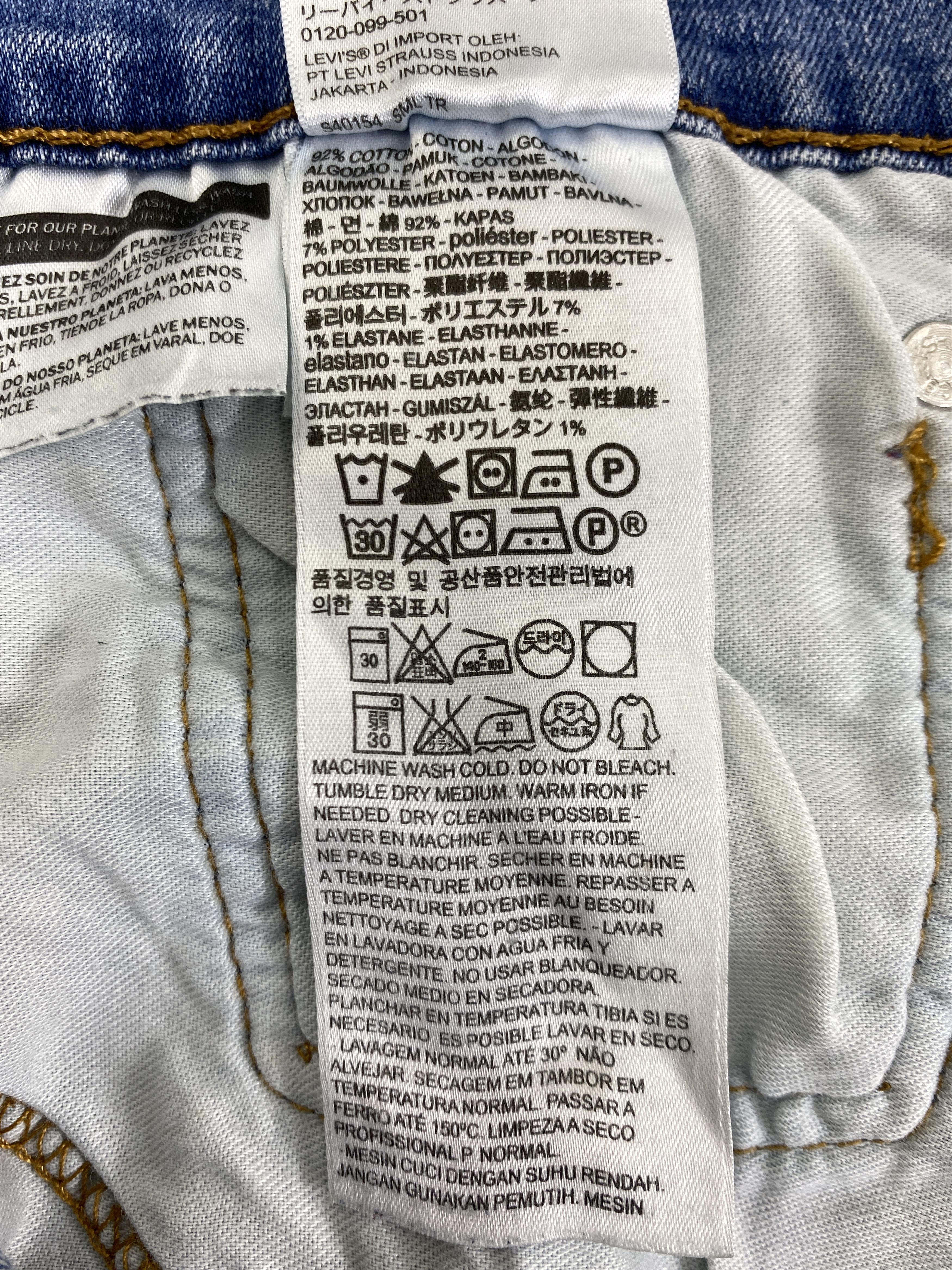 Levi's Faded Blue Vintage Levi's 541 Jeans 52x28 Denim -JN925 Size US 44 / EU 60 - 10 Thumbnail