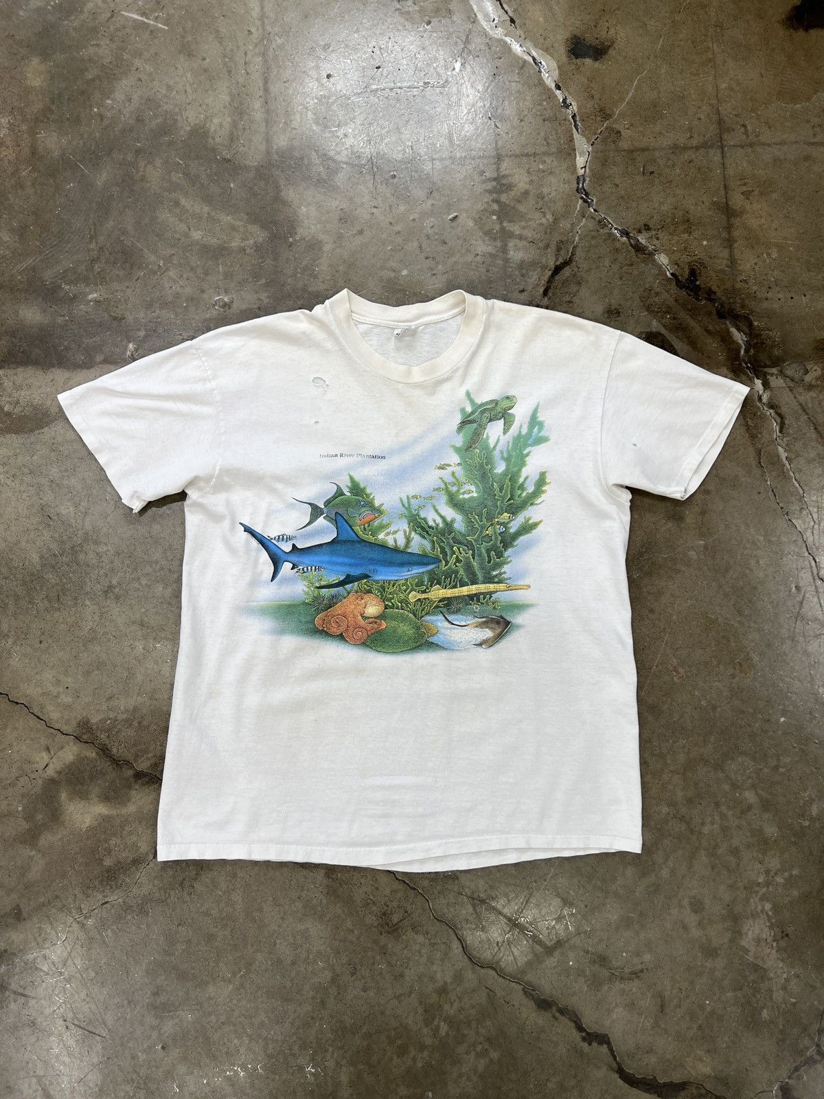 Vintage Vintage Indian River Plantation Nature Aquatic Tee XL Size US XL / EU 56 / 4 - 2 Thumbnail